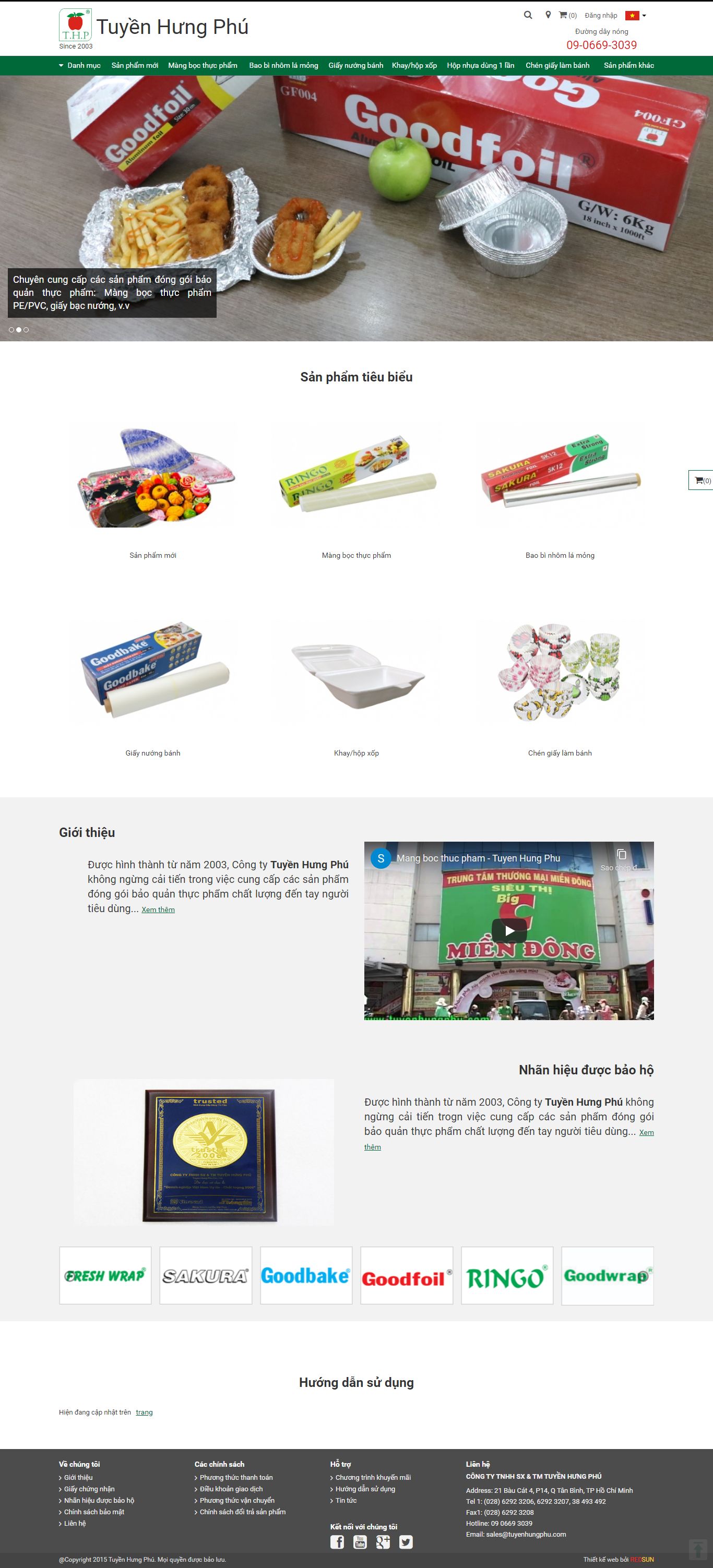 [hungtienbopp] Thiết kế Website web bán màng seal nhôm - wwwtuyenhungphucom