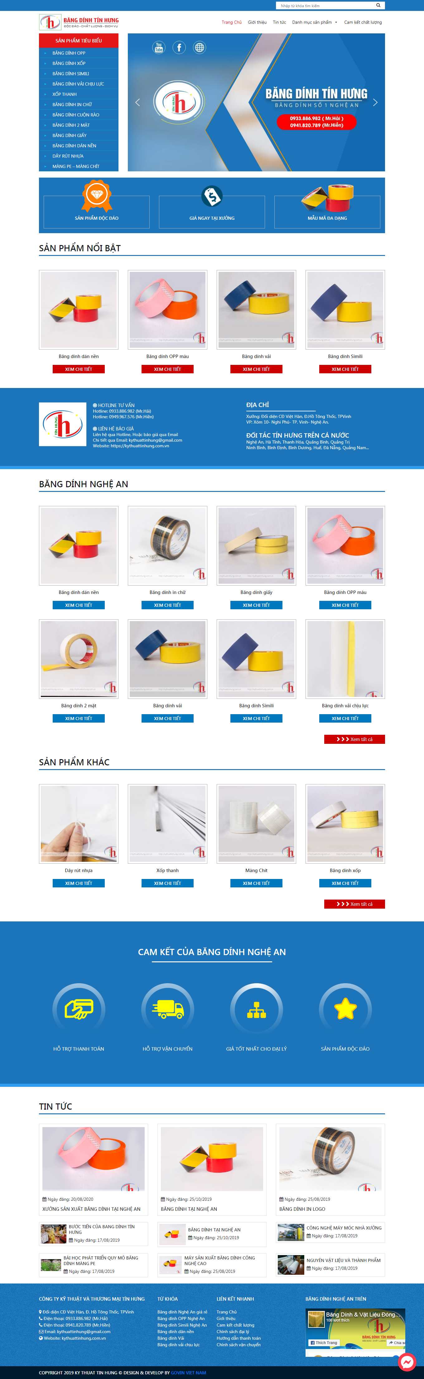 Thiết kế Website web bán balo laptop - kythuattinhungcomvn