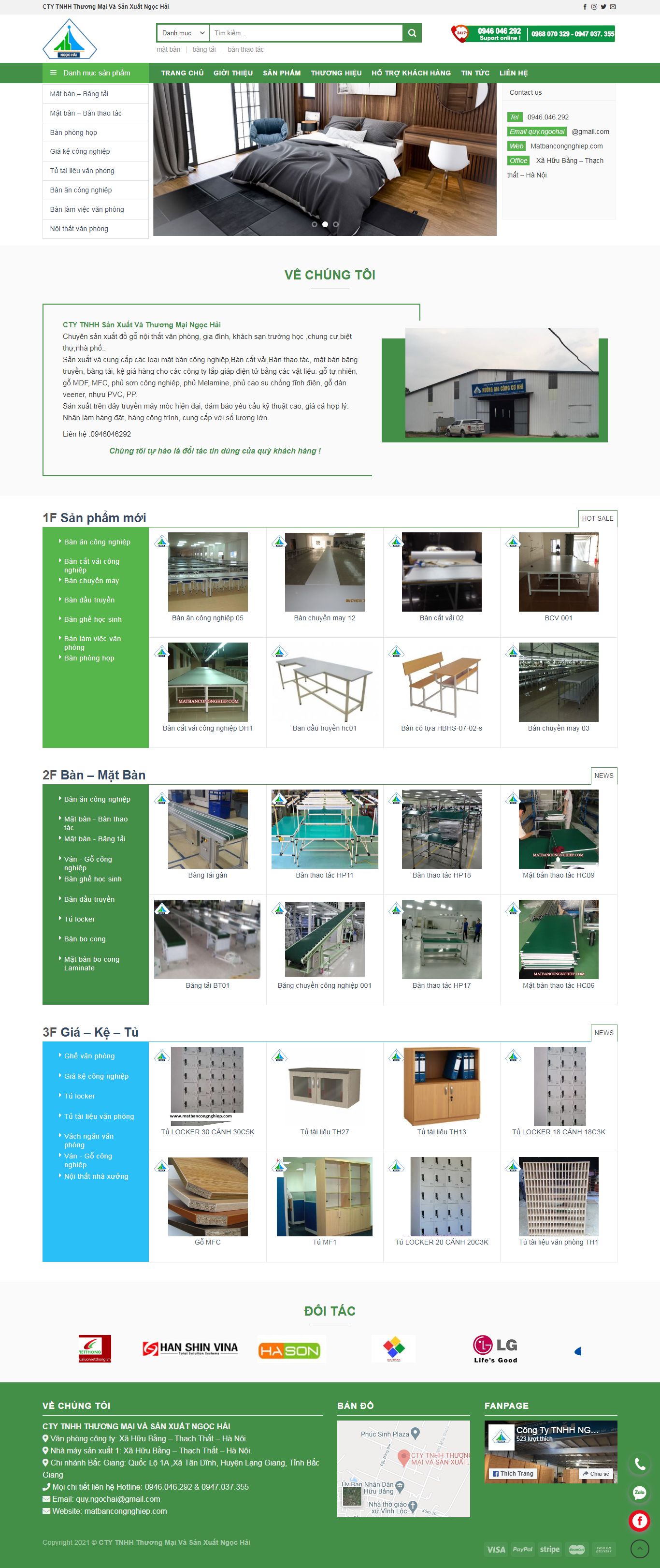 [noithatduckhang] Thiết kế Website web bàn ghế nội thất - matbancongnghiepcom