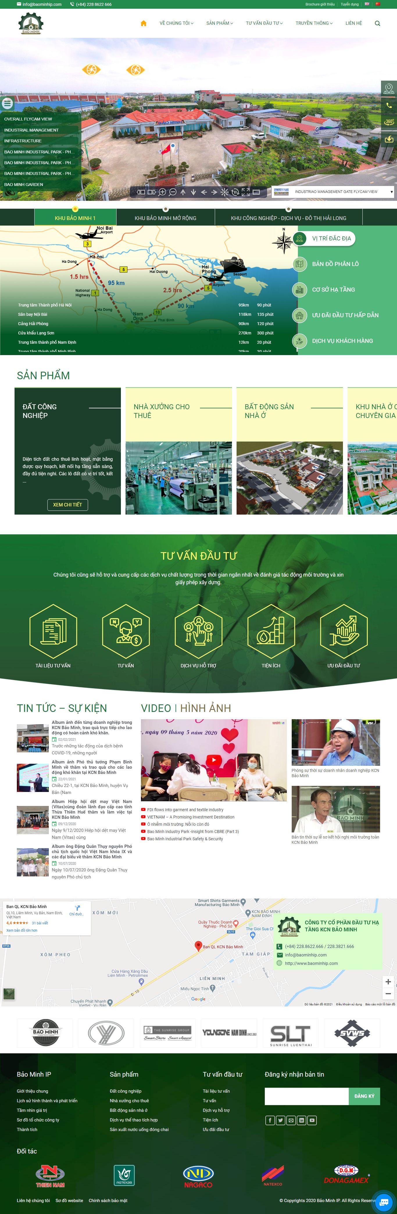 [covaco] Thiết kế Website web dịch vụ tư vấn đầu tư - baominhipcom