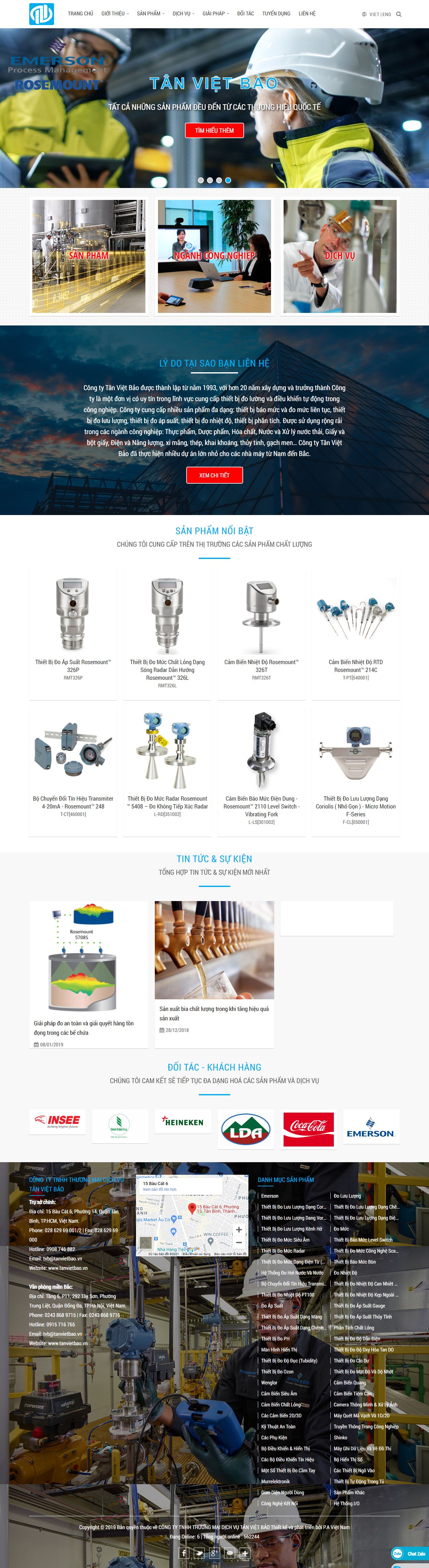 Thiết kế Website web lưu trữ dữ liệu - tanvietbaovn