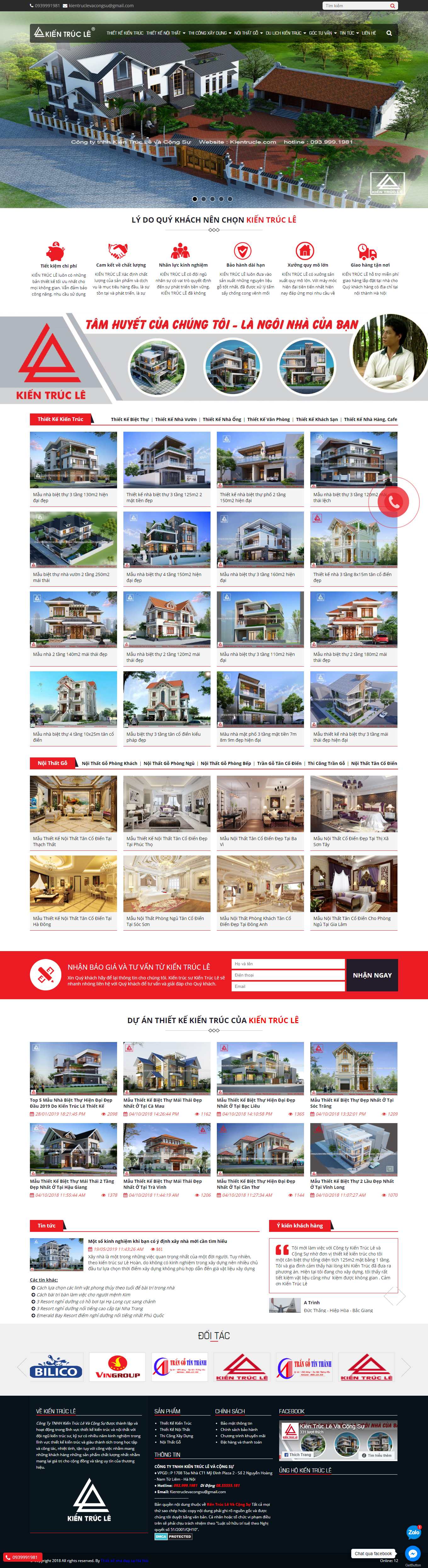 [kientruchathanh] Thiết kế Website Web kiến trúc - wwwthietkekientrucgroupcom