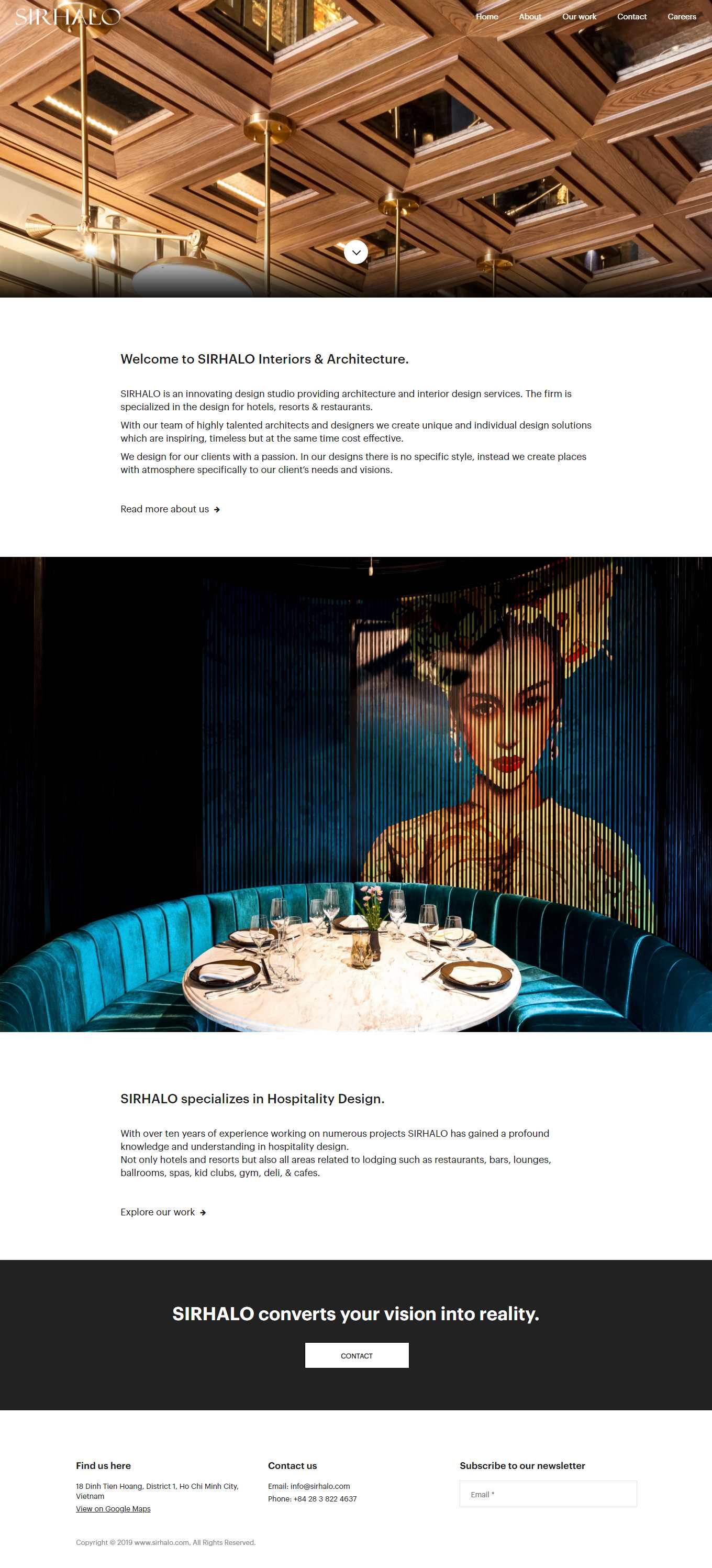 [kientruchathanh] Thiết kế Website Web kiến trúc - sirhalocom