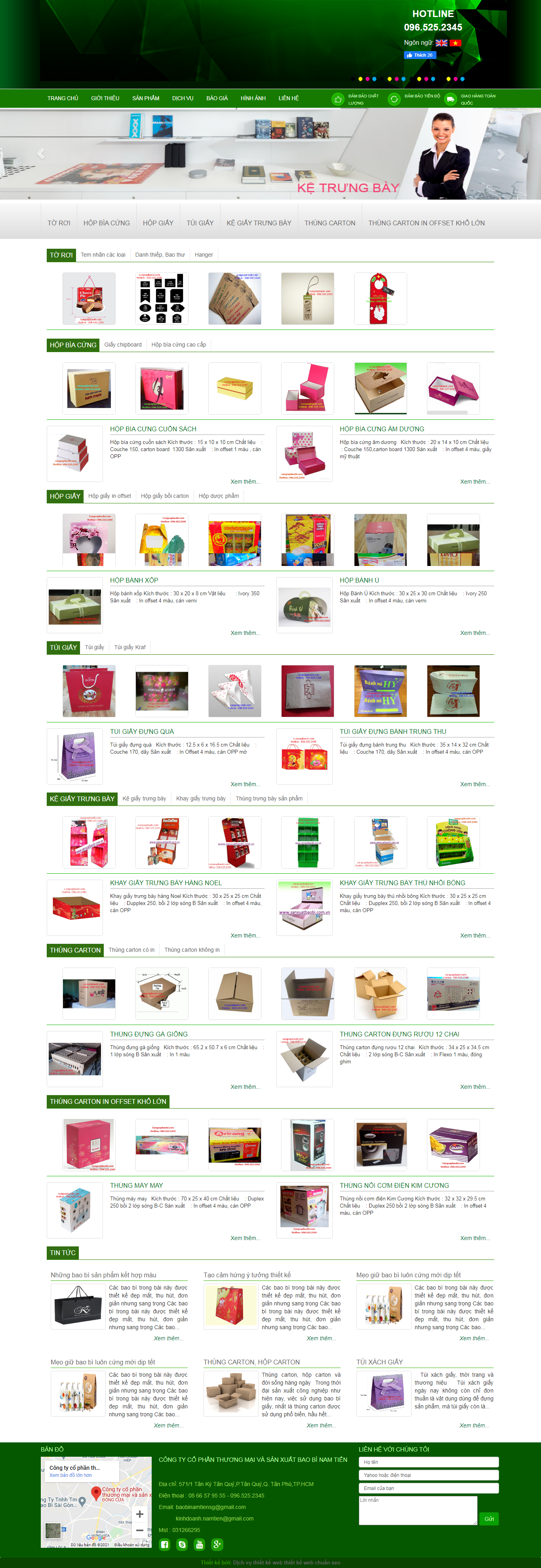 [hanoicert] Thiết kế Website Web công ty - cungcapbaobicom