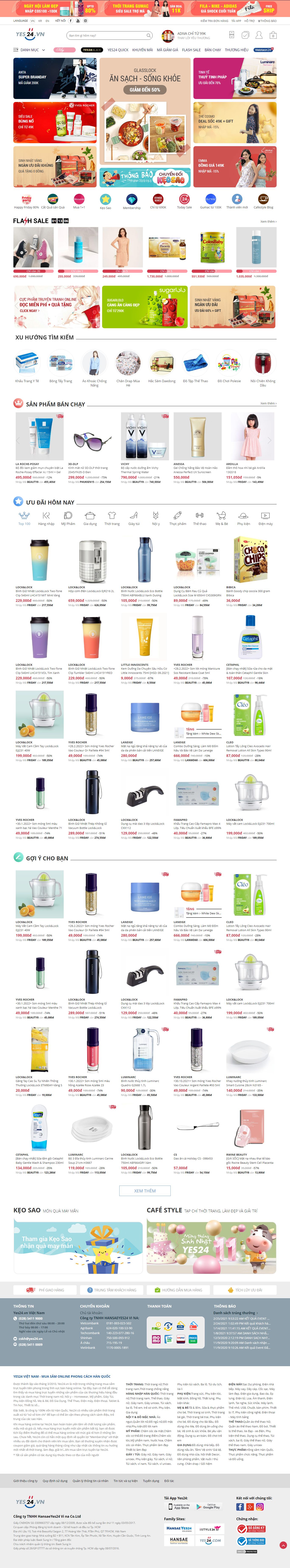 [kstore] Thiết kế Website Web thương mại điện tử - wwwyes24vn