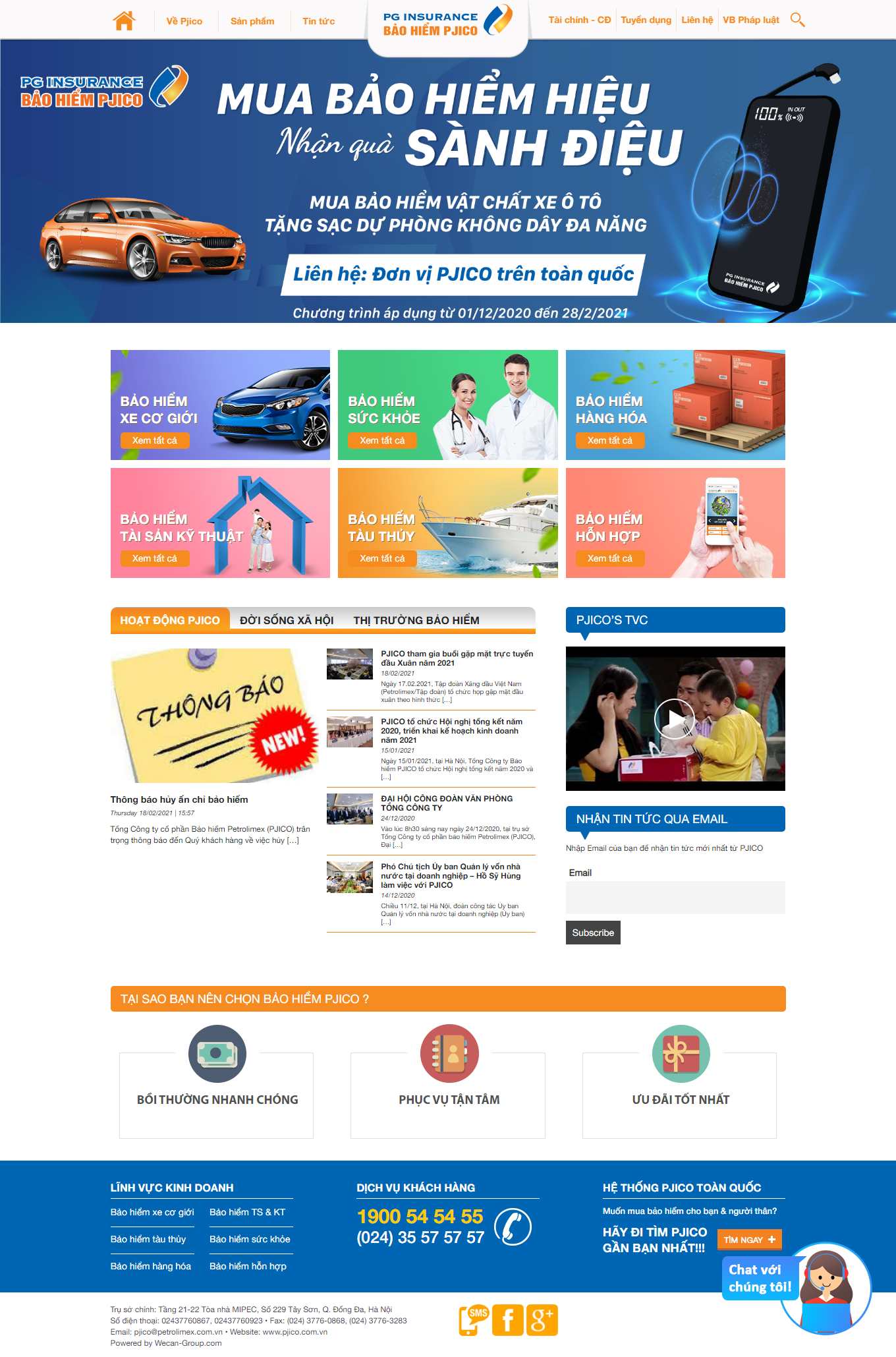 [baohiemmanulifevn] Thiết kế Website Web bảo hiểm - wwwpjicocomvn