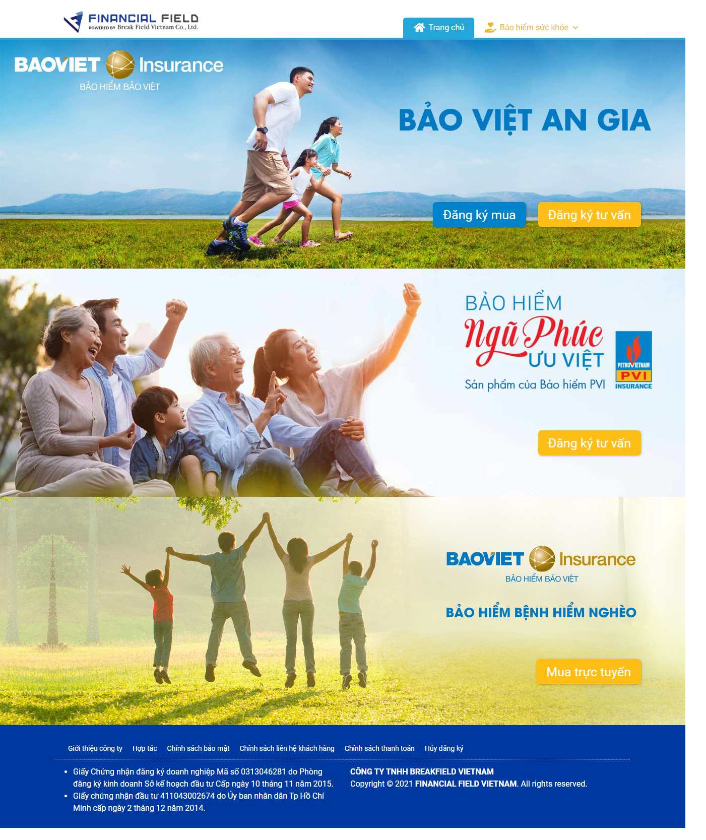 [baohiemmanulifevn] Thiết kế Website Web bảo hiểm - financialfieldvn