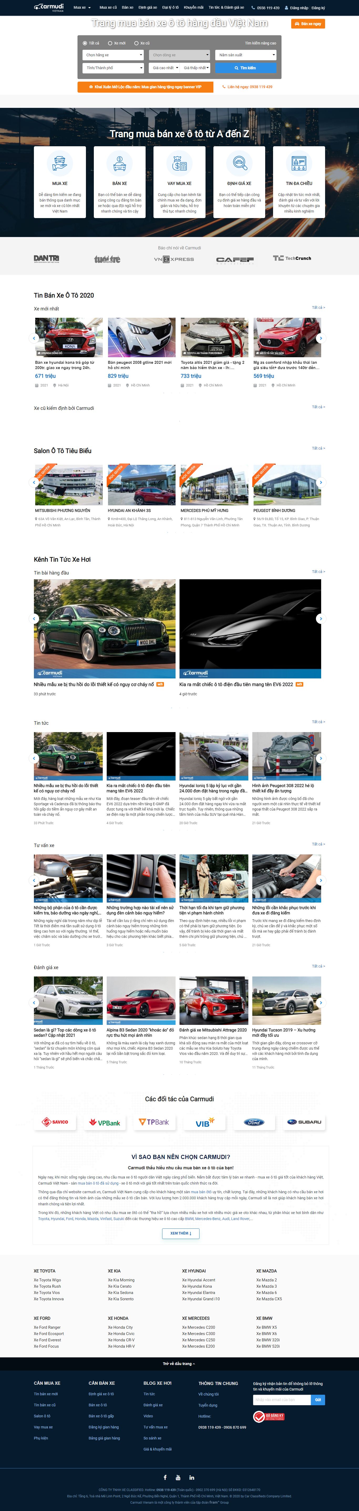 [dongphuctanphuong] Thiết kế Website Web giá rẻ - wwwcarmudivn
