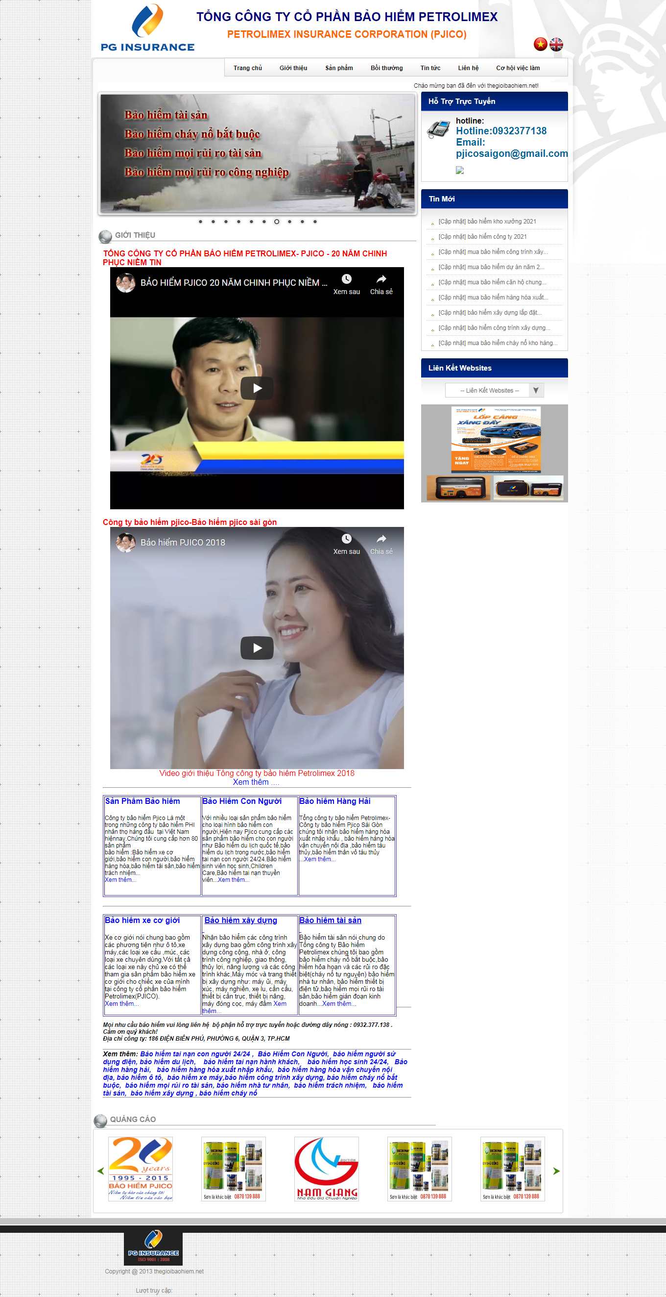 [baohiemmanulifevn] Thiết kế Website Web bảo hiểm - thegioibaohiemnet