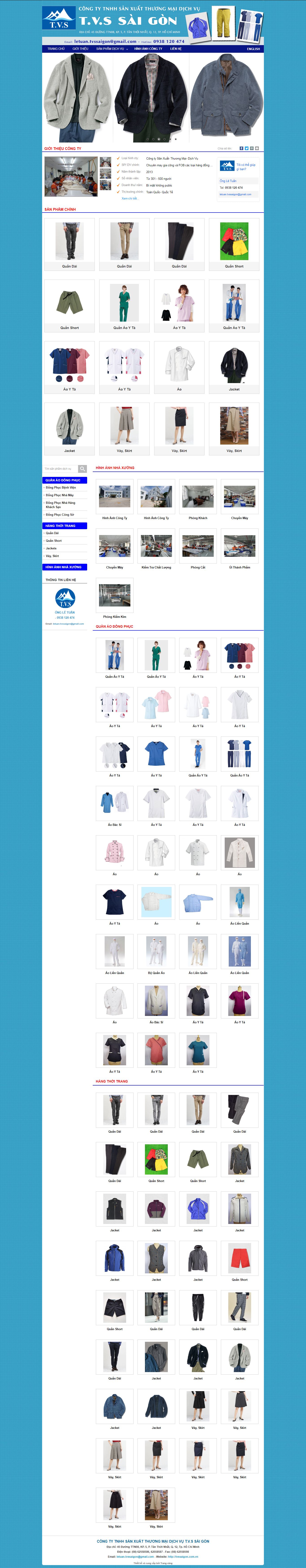 [dongphuctanphuong] Thiết kế Website Web giá rẻ - tvssaigoncomvn