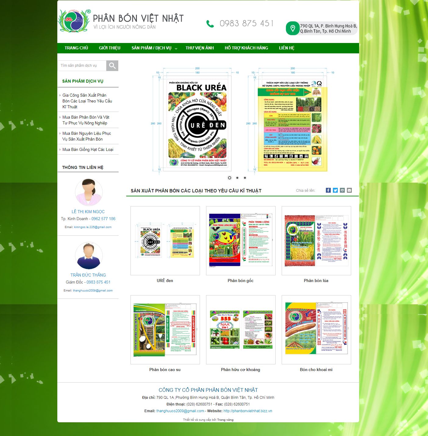 [giaytot] Thiết kế Website Web giới thiệu sản phẩm - phanbonvietnhatbizzvn