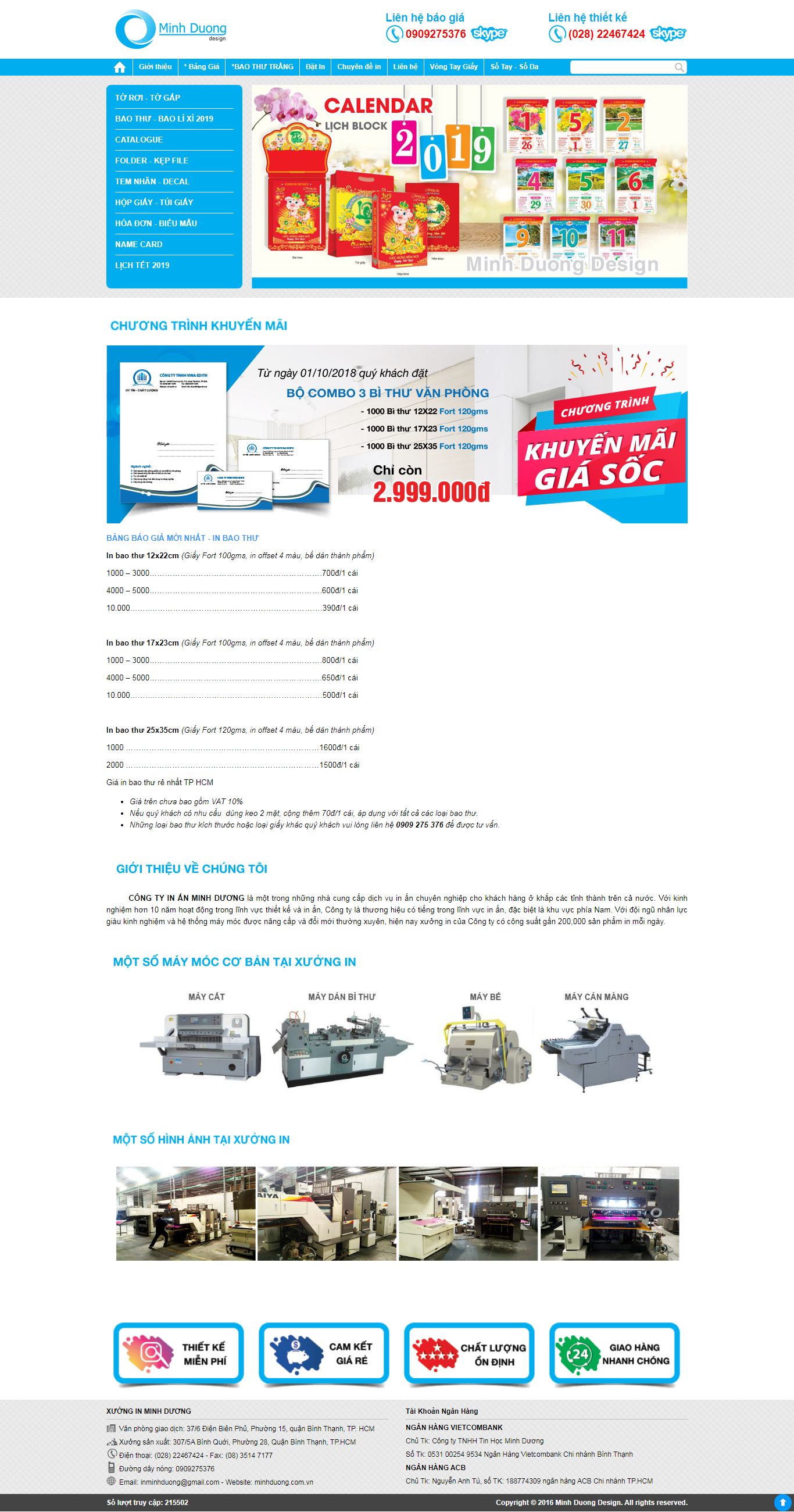 [giaytot] Thiết kế Website Web giới thiệu sản phẩm - minhduongcomvn