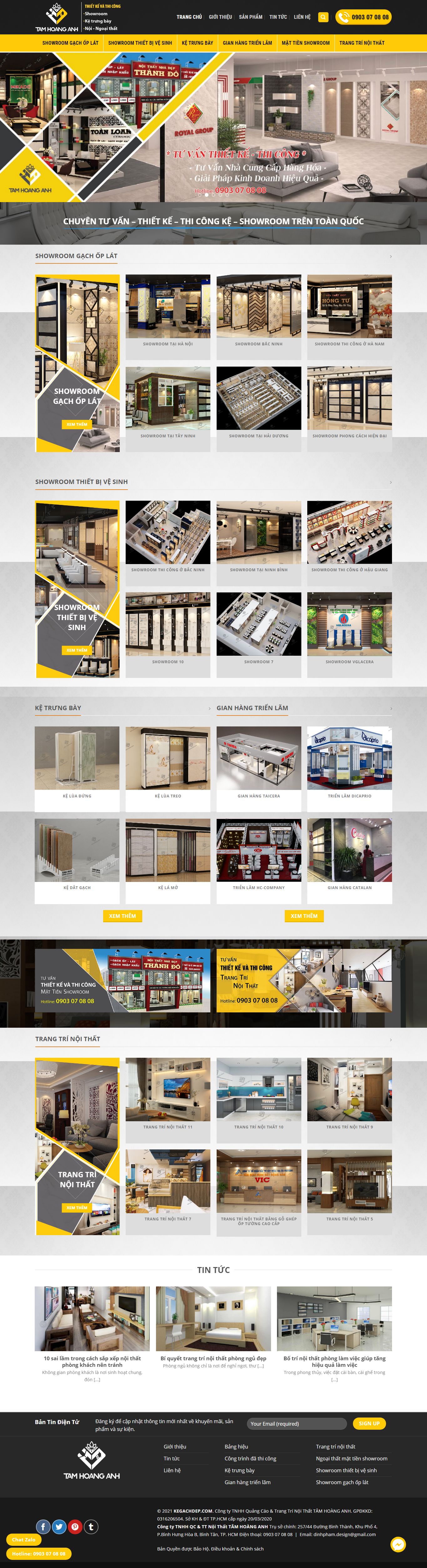 [giaytot] Thiết kế Website Web giới thiệu sản phẩm - kegachdepcom