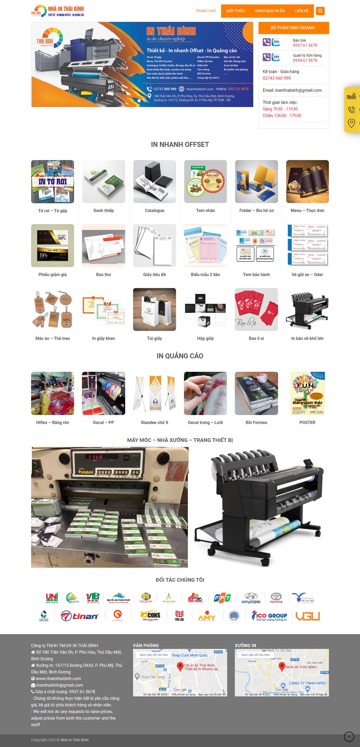 [giaytot] Thiết kế Website Web giới thiệu sản phẩm - nhainthaibinhcom