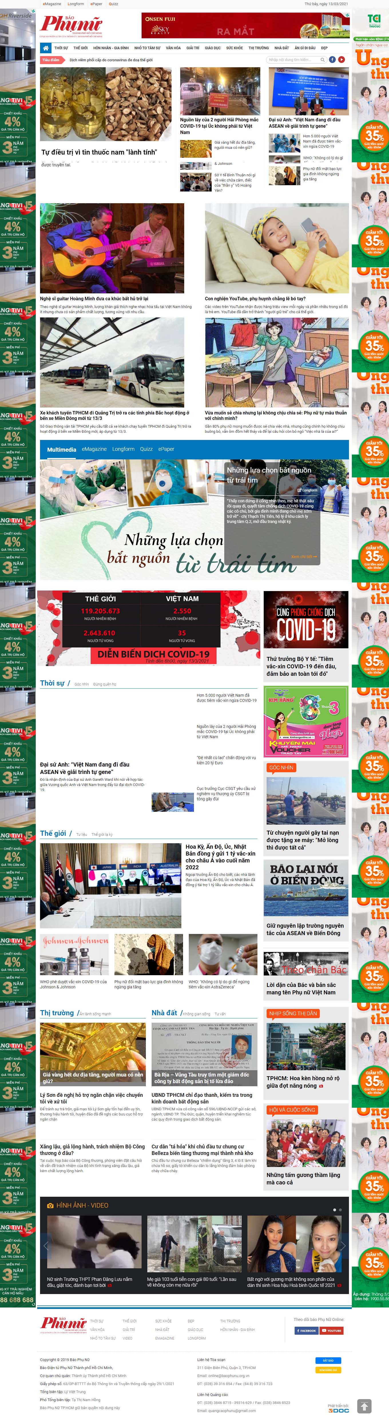 [jns] Thiết kế Website Web tạp chí - wwwphunuonlinecomvn