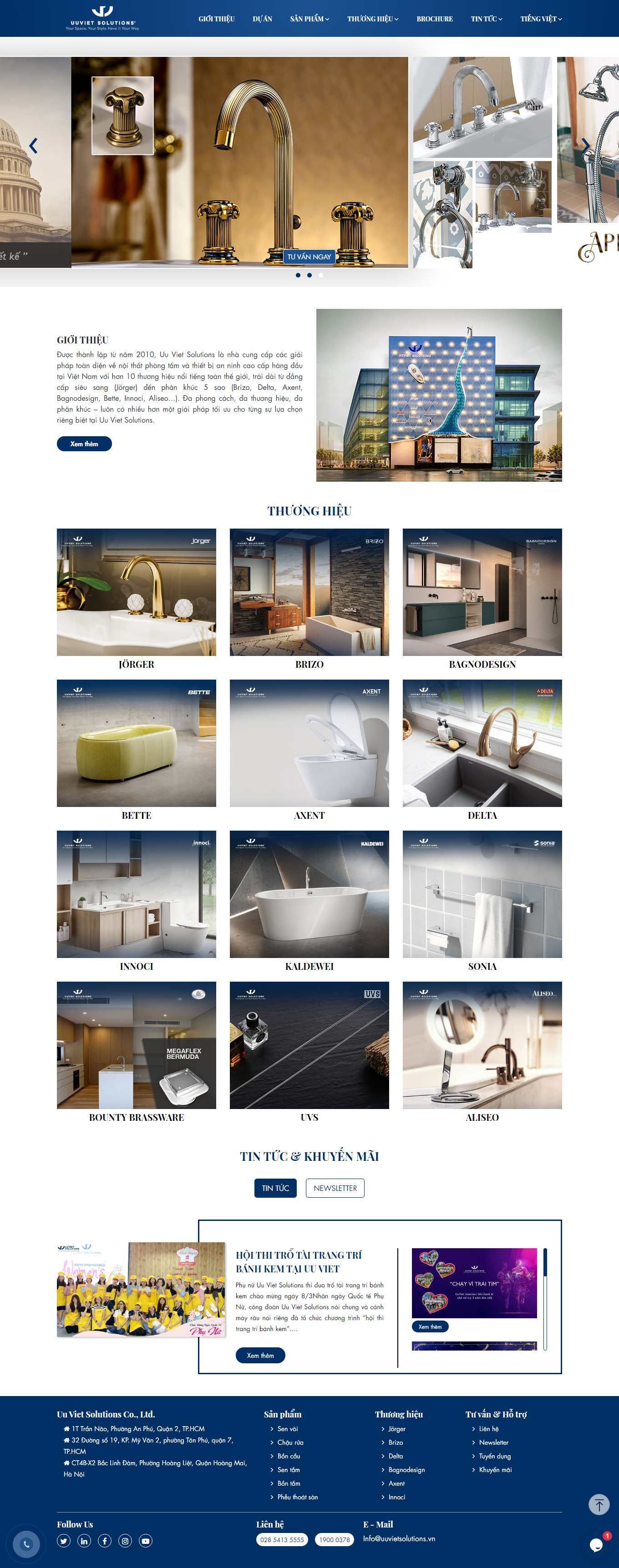 [dahaco] Thiết kế Website Web bán sen vòi - wwwuuvietsolutionsvn