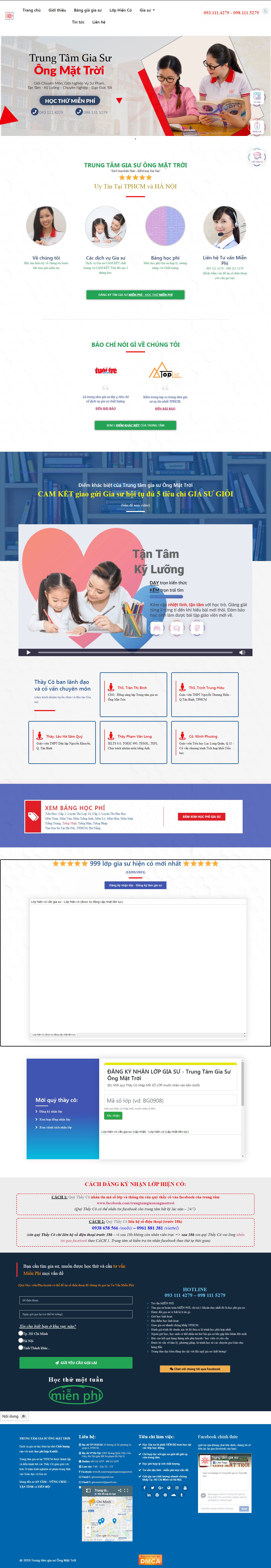 [giasuminhtam] Thiết kế Website Web gia sư - giasuongmattroicom