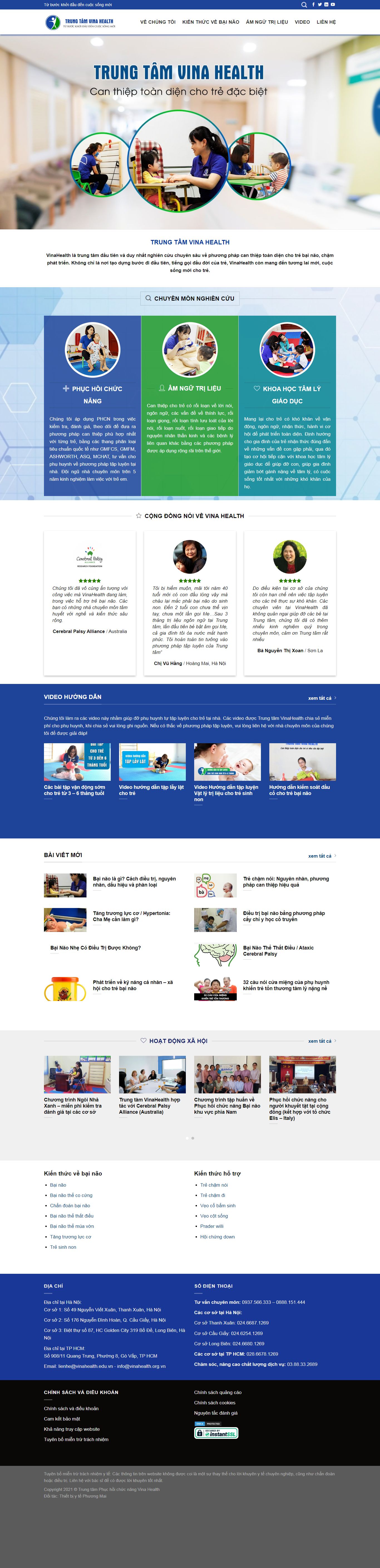 [moh] Thiết kế Website Web y tế - wwwtrungtamphuchoichucnangcom