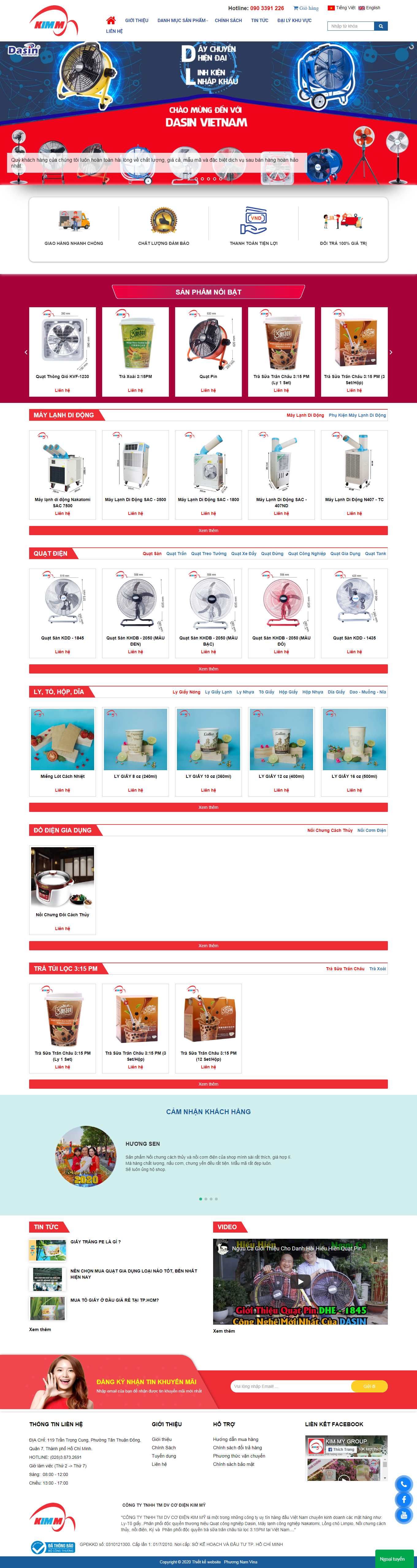 [dotea] Thiết kế Website Web bán chè - kimmygroupcom