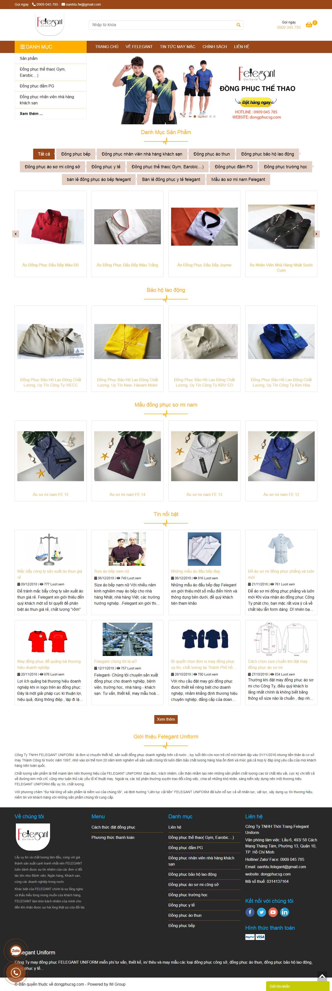 [printstyle] Thiết kế Website Web may áo thun - dongphucsgcom