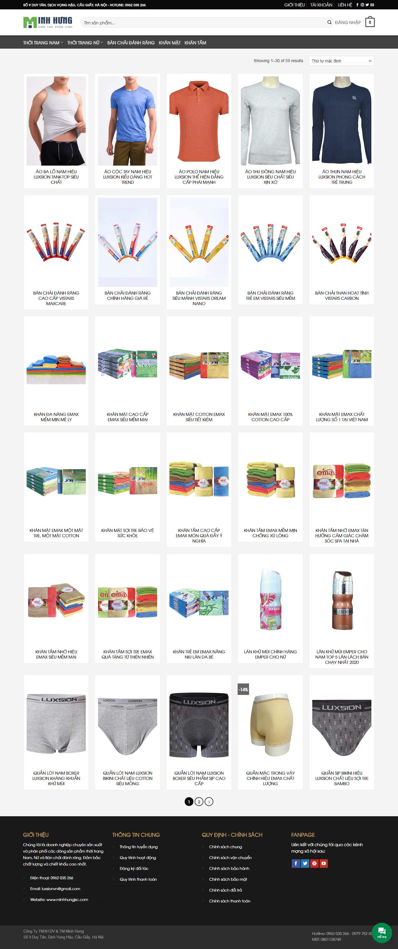 [printstyle] Thiết kế Website Web may áo thun - doitacminhhungcom