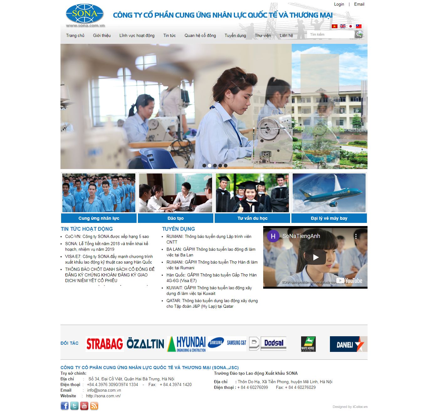 [dichvulaodongthoidai] Thiết kế Website Web việc làm - wwwsonacomvn