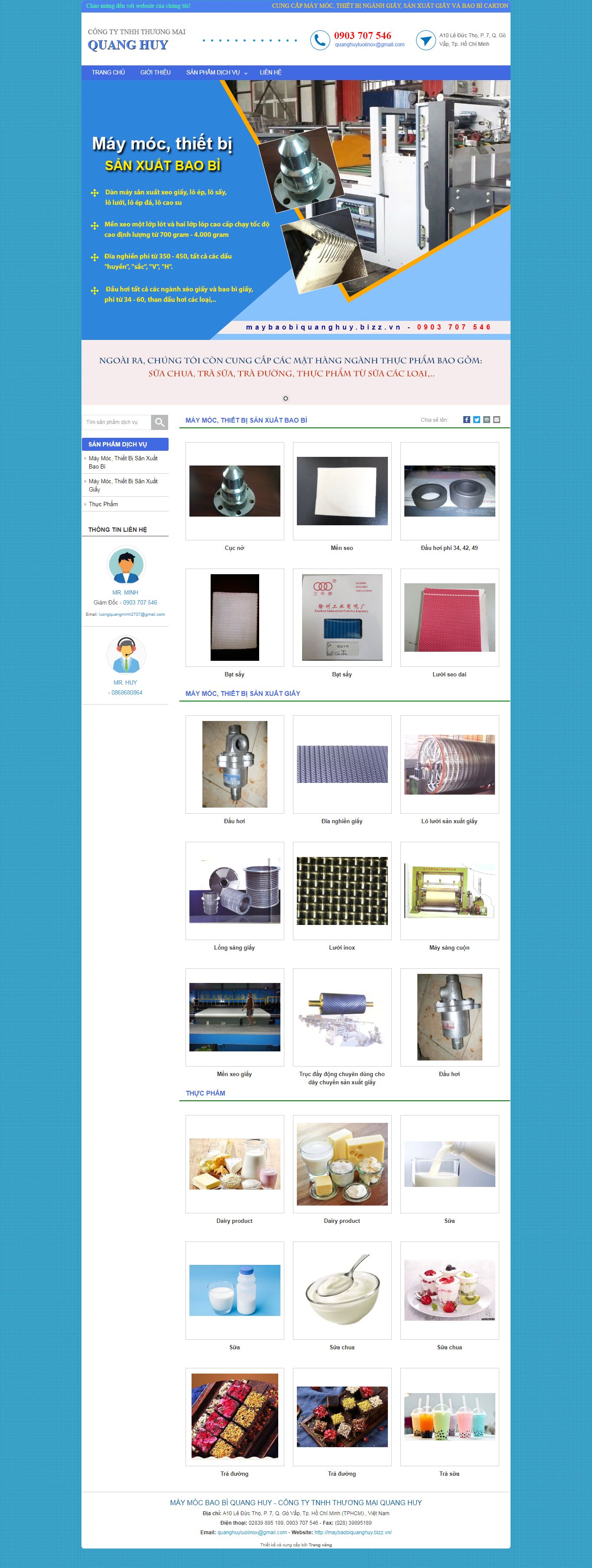 [thietbimaygiay] Thiết kế Website Web nhà máy - maybaobiquanghuybizzvn