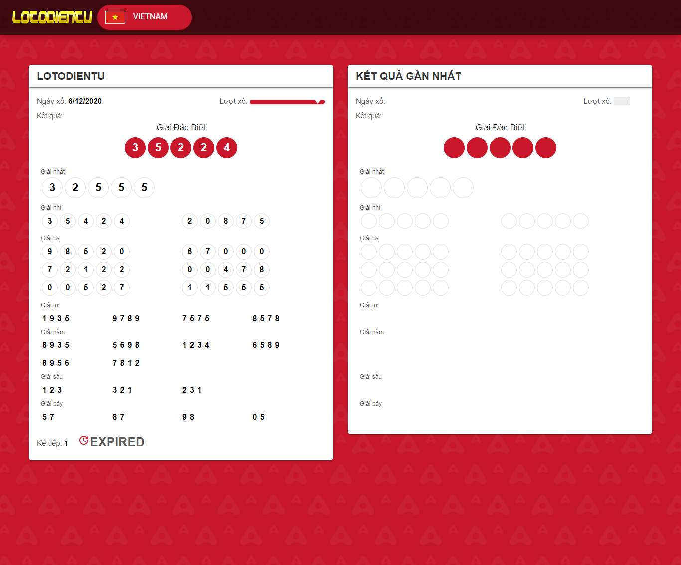 [ic24vietnam] Thiết kế Website Web landing page - lotodientucom