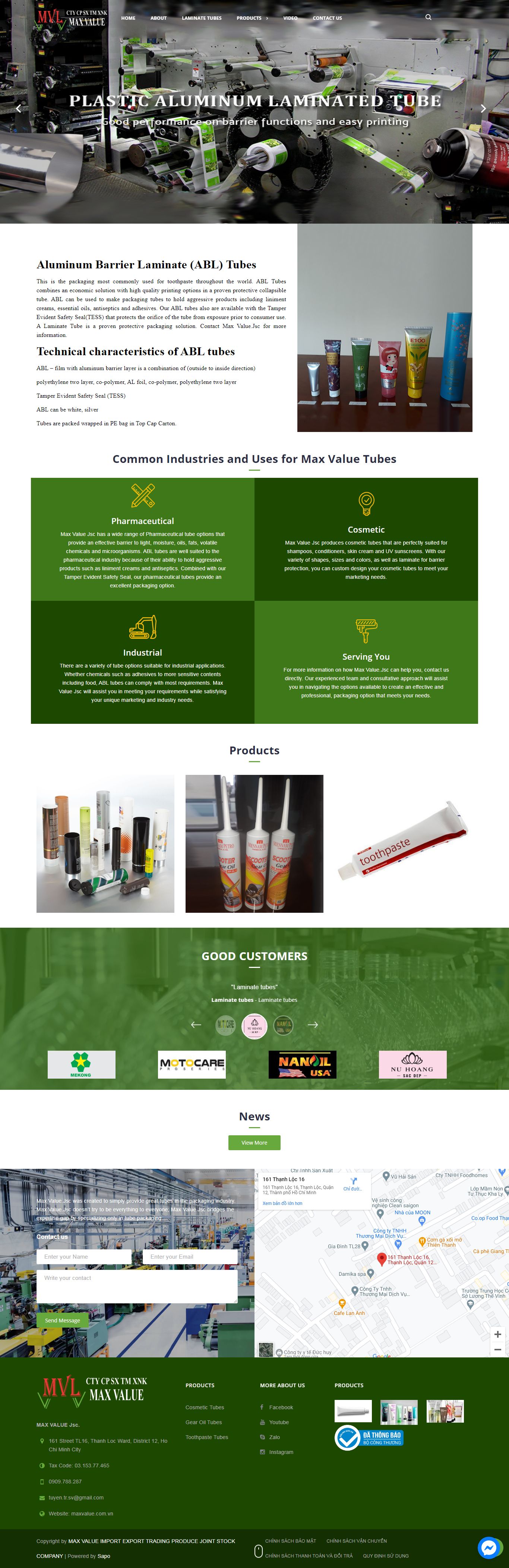 [ic24vietnam] Thiết kế Website Web landing page - maxvaluecomvn