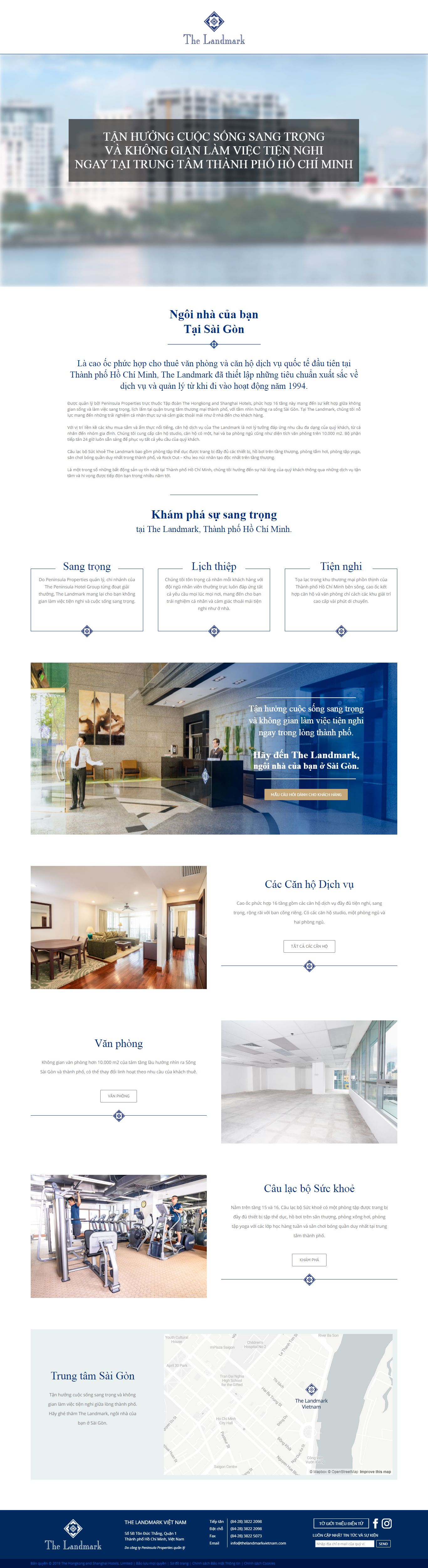 [ic24vietnam] Thiết kế Website Web landing page - wwwthelandmarkvietnamcom