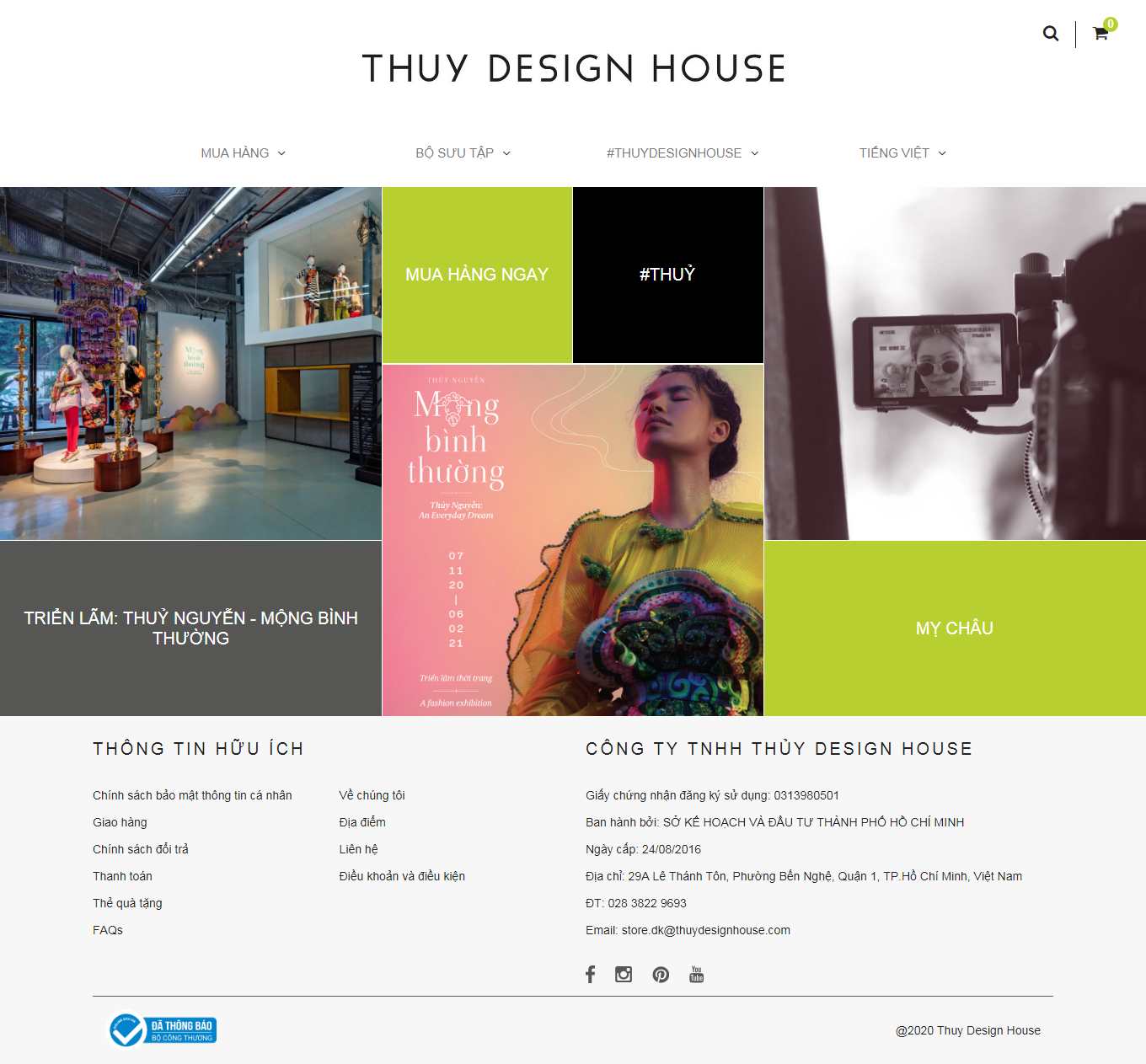 [careerbuilder] Thiết kế Website Web thiết kế thời trang - thuydesignhousecom