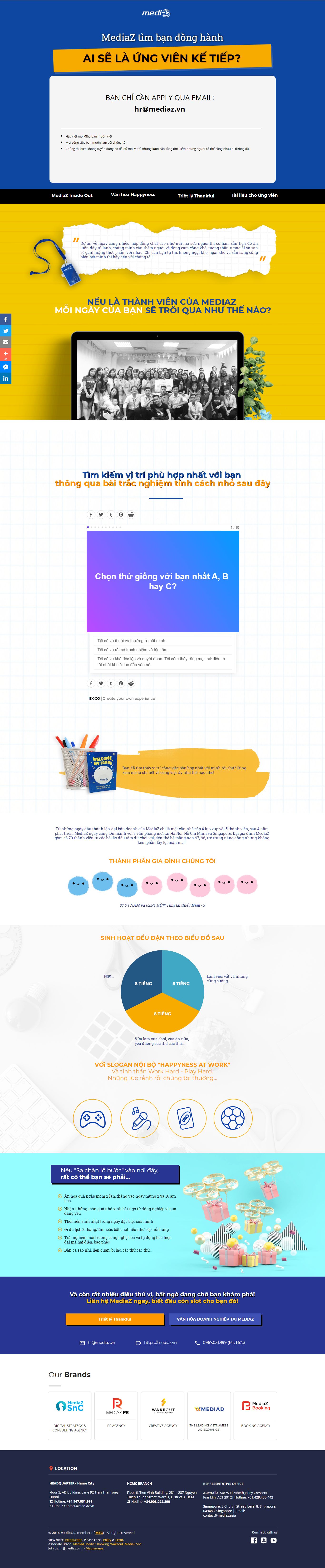 [ic24vietnam] Thiết kế Website Web landing page - tuyendungmediazvn