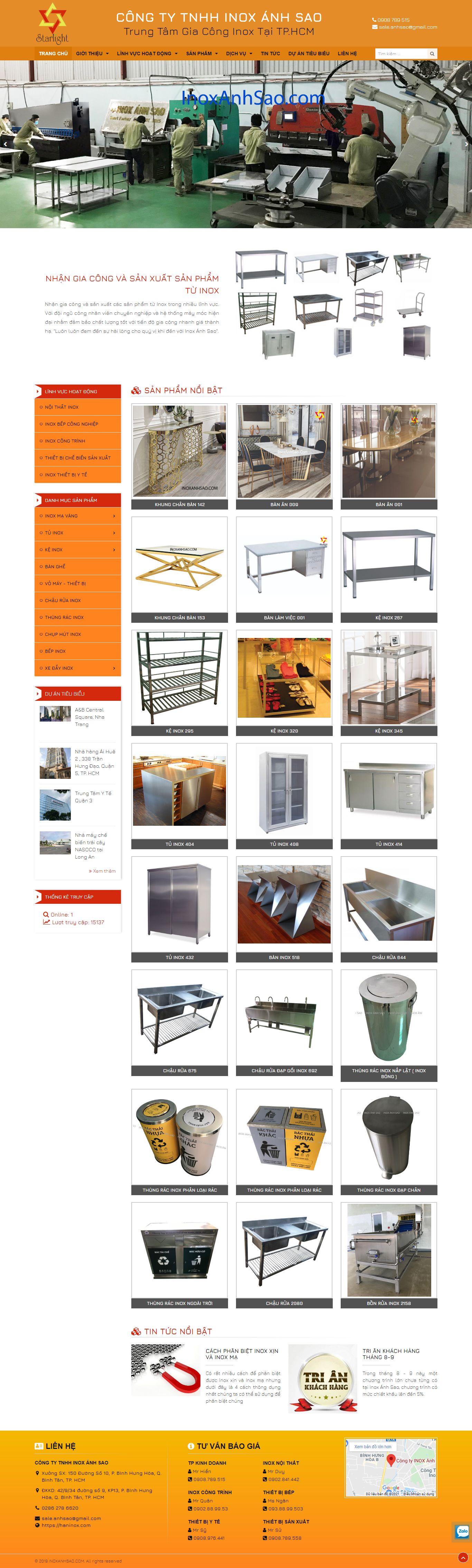 [phanmemmipee] Thiết kế Website Web bán hàng online - inoxanhsaocom