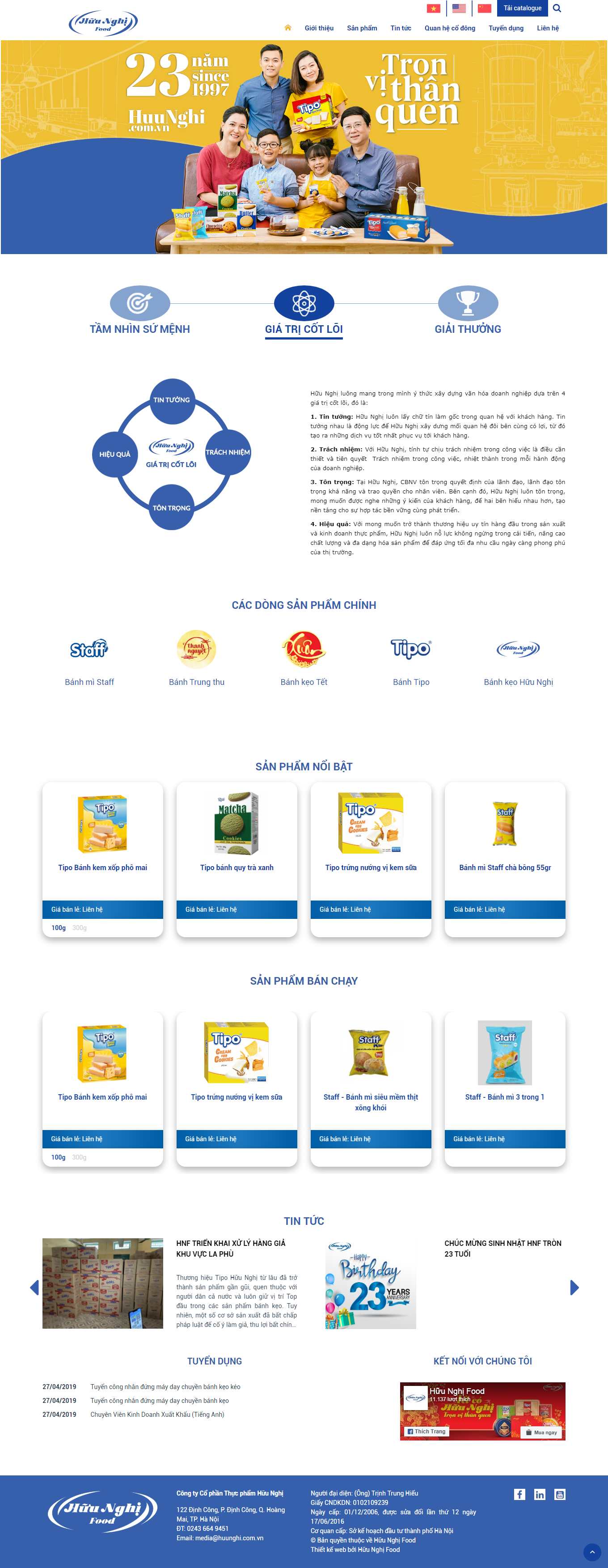 [haiha-kotobuki] Thiết kế Website Web bánh kẹo - huunghicomvn