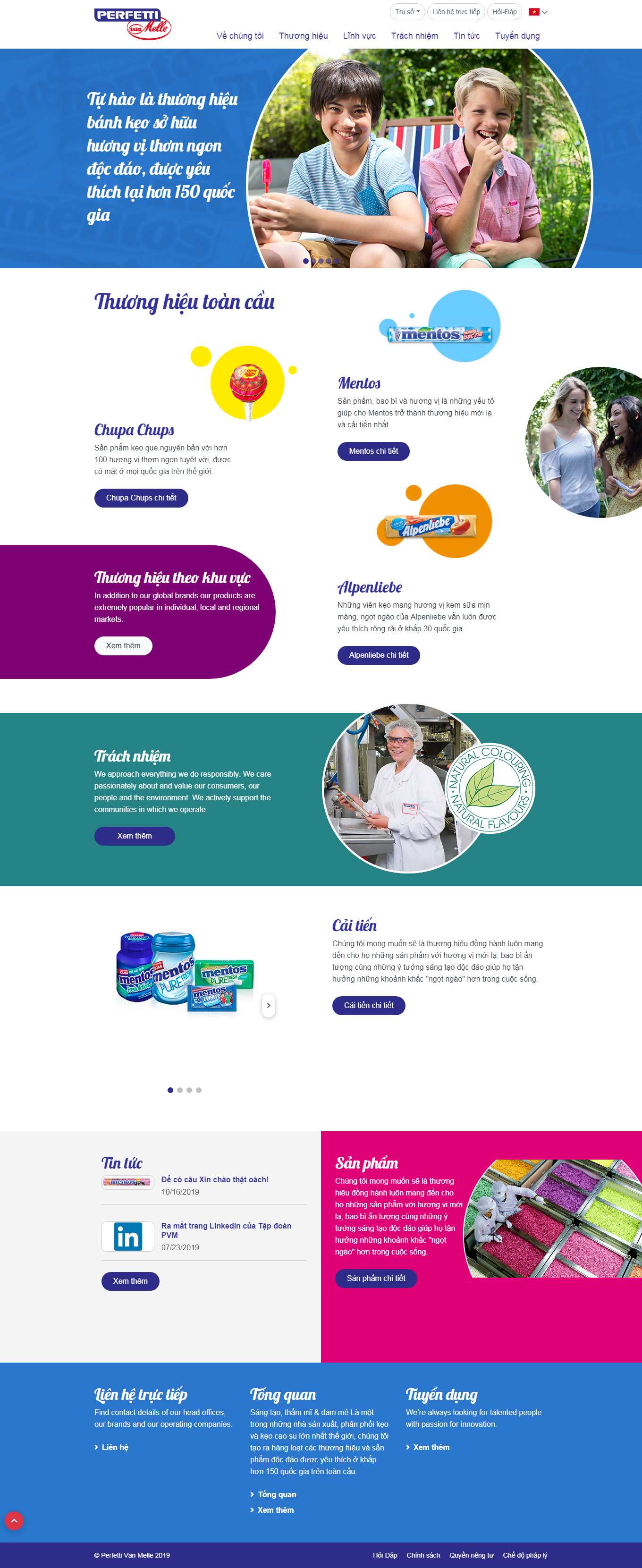 [haiha-kotobuki] Thiết kế Website Web bánh kẹo - wwwperfettivanmellevn