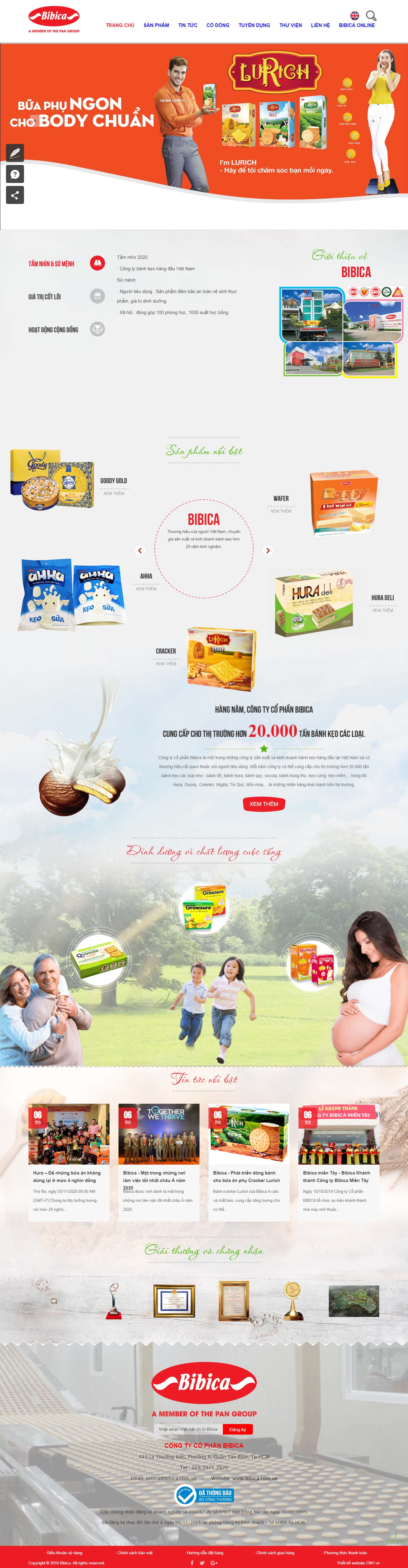 [haiha-kotobuki] Thiết kế Website Web bánh kẹo - wwwbibicacomvn