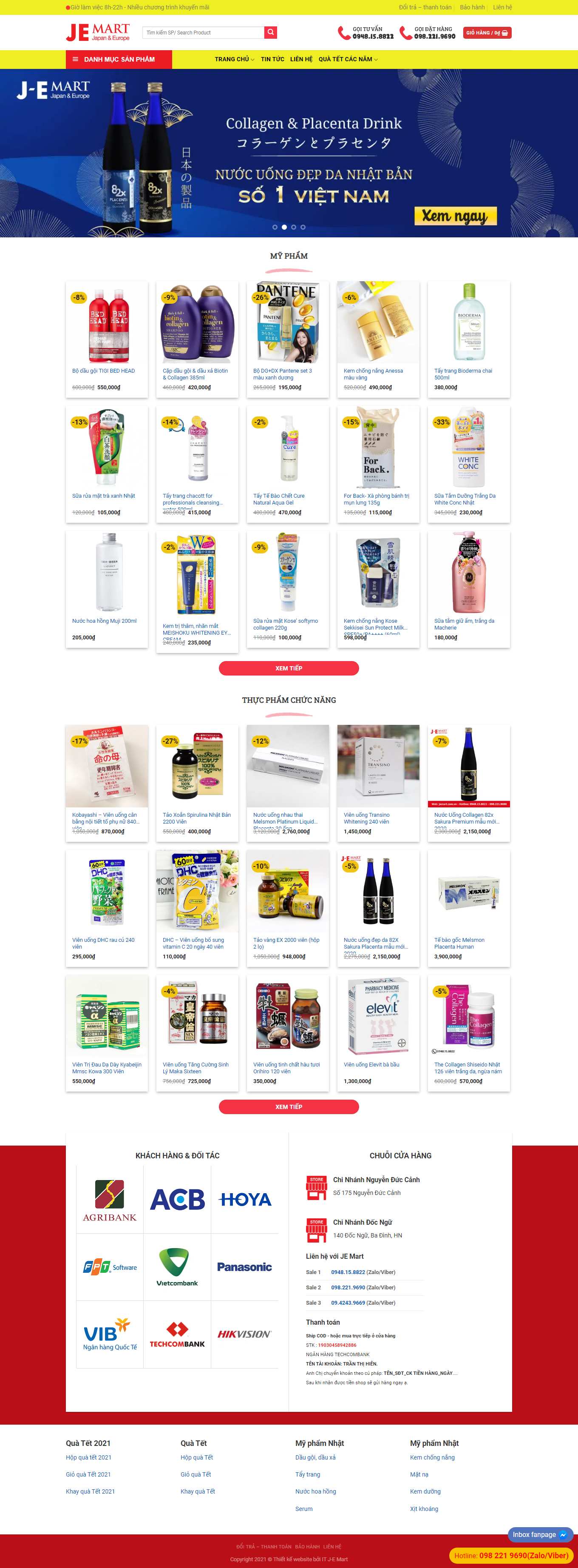 [quatetsaigon] Thiết kế Website Web hàng tết - jemartcomvn