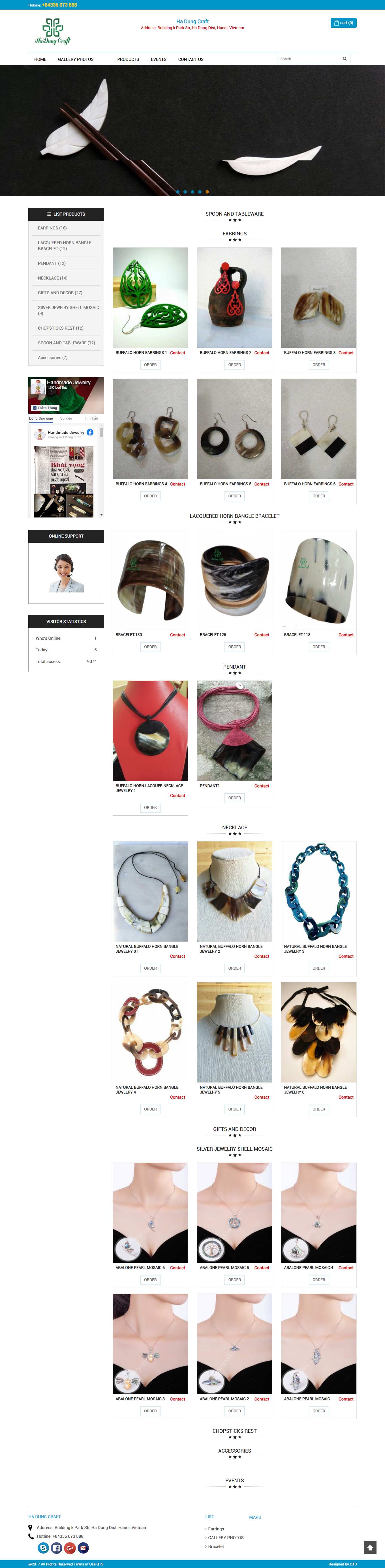 [amejewellery] Thiết kế Website web vàng bạc - hadungcraftcom