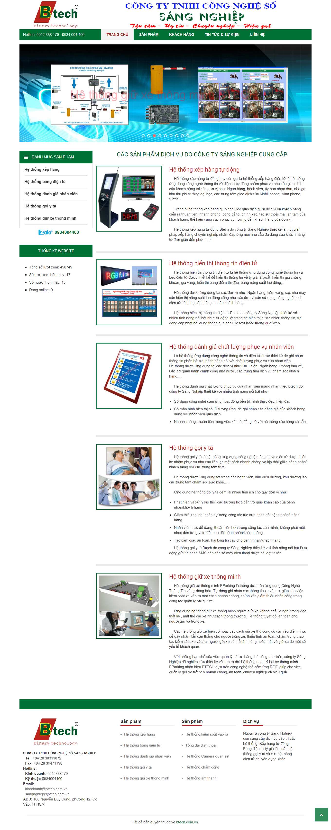 [ngoinhaantoan] Thiết kế Website web hệ thống an ninh - wwwbtechcomvn