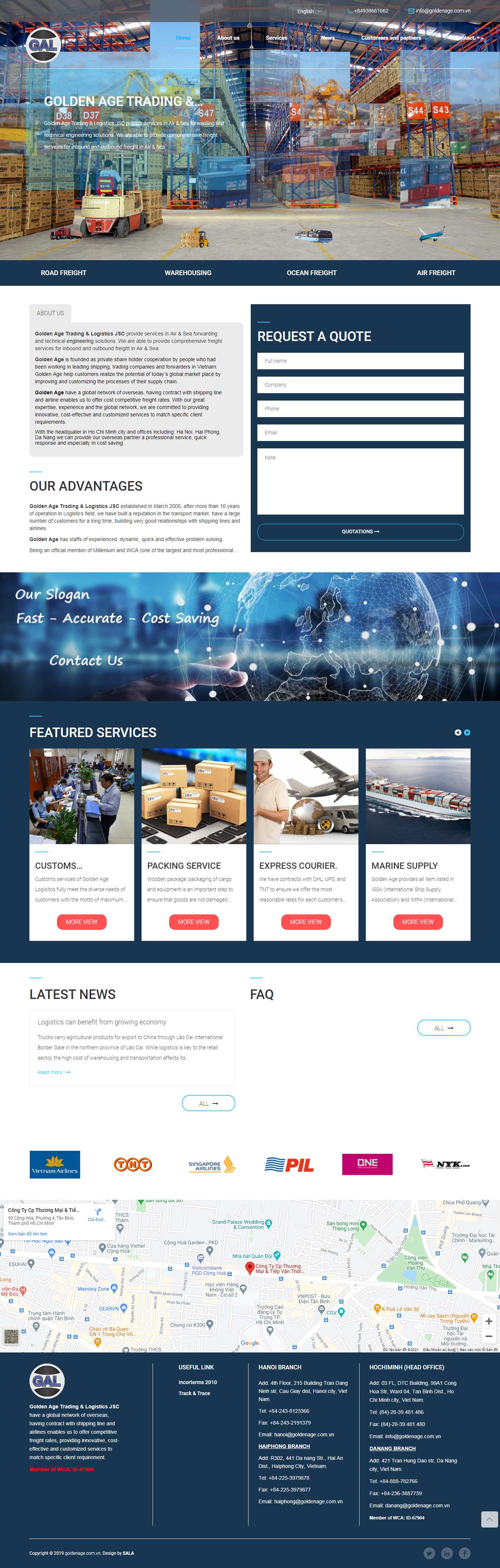 [pilotco2] Thiết kế Website web hàng hải - goldenagecomvn