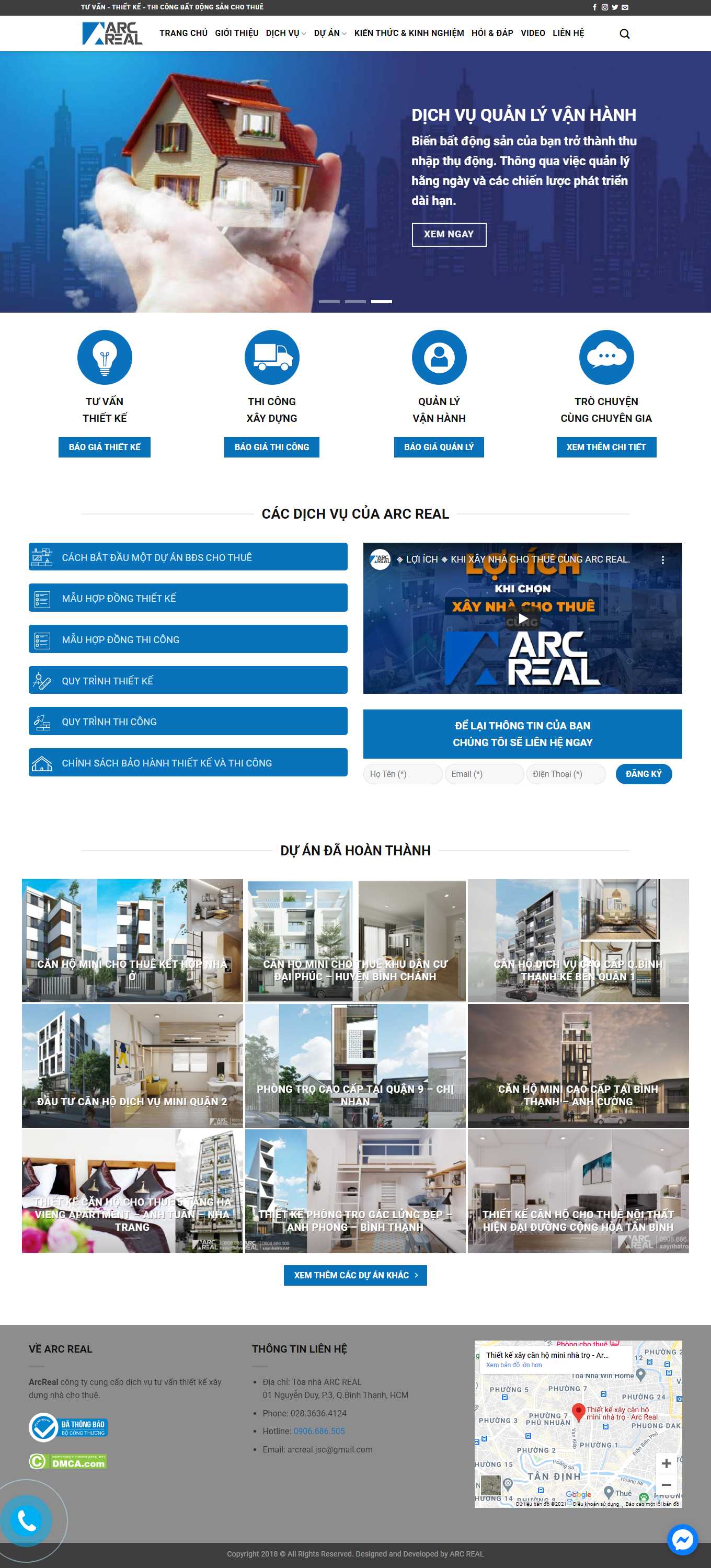 Thiết kế Website web xây dựng - xaynhatronet