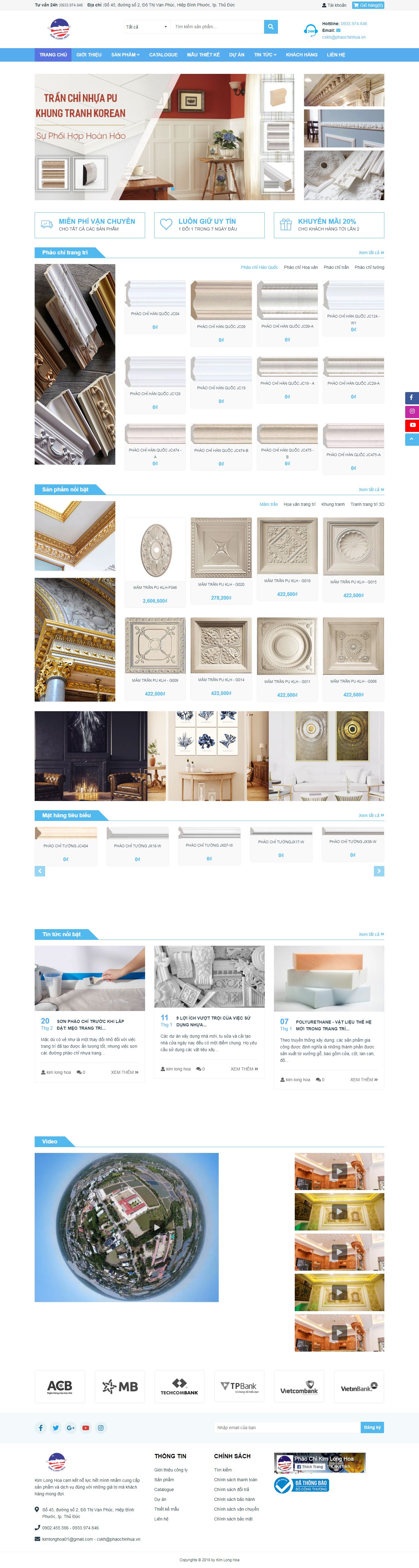 [vietcanvas] Thiết kế Website web bán tranh 3d - phaochinhuavn