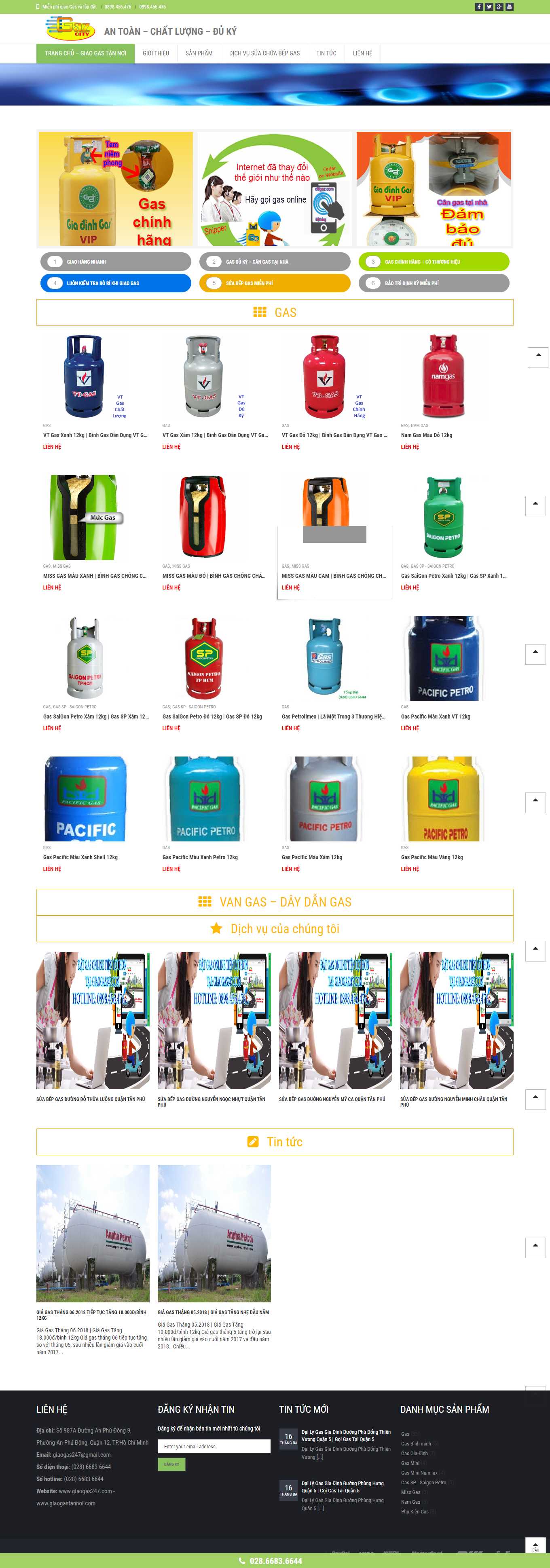 [bepgashathanh] Thiết kế Website web giao ga - wwwgiaogastannoicom