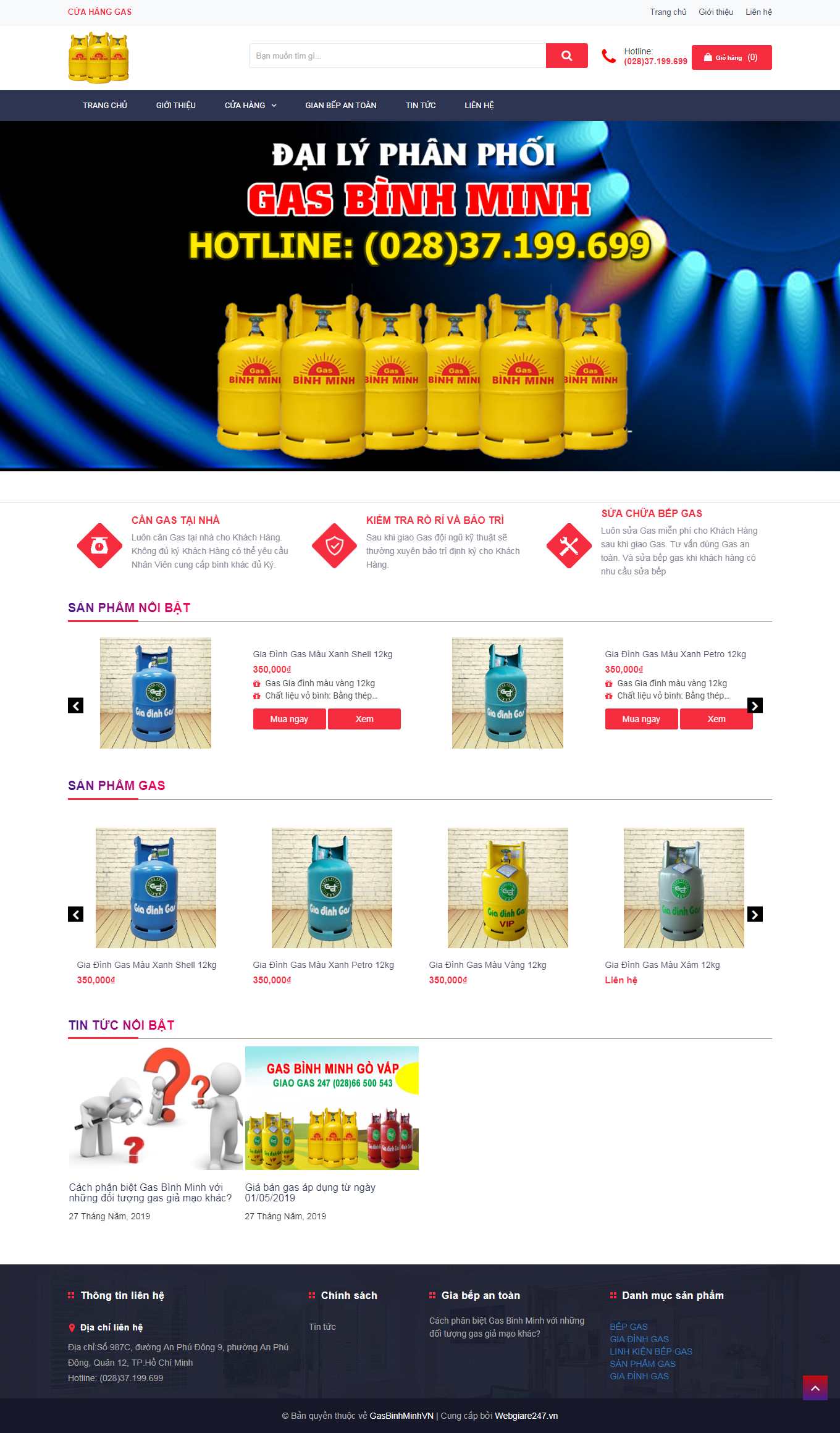 [bepgashathanh] Thiết kế Website web giao ga - gasbinhminhvncom