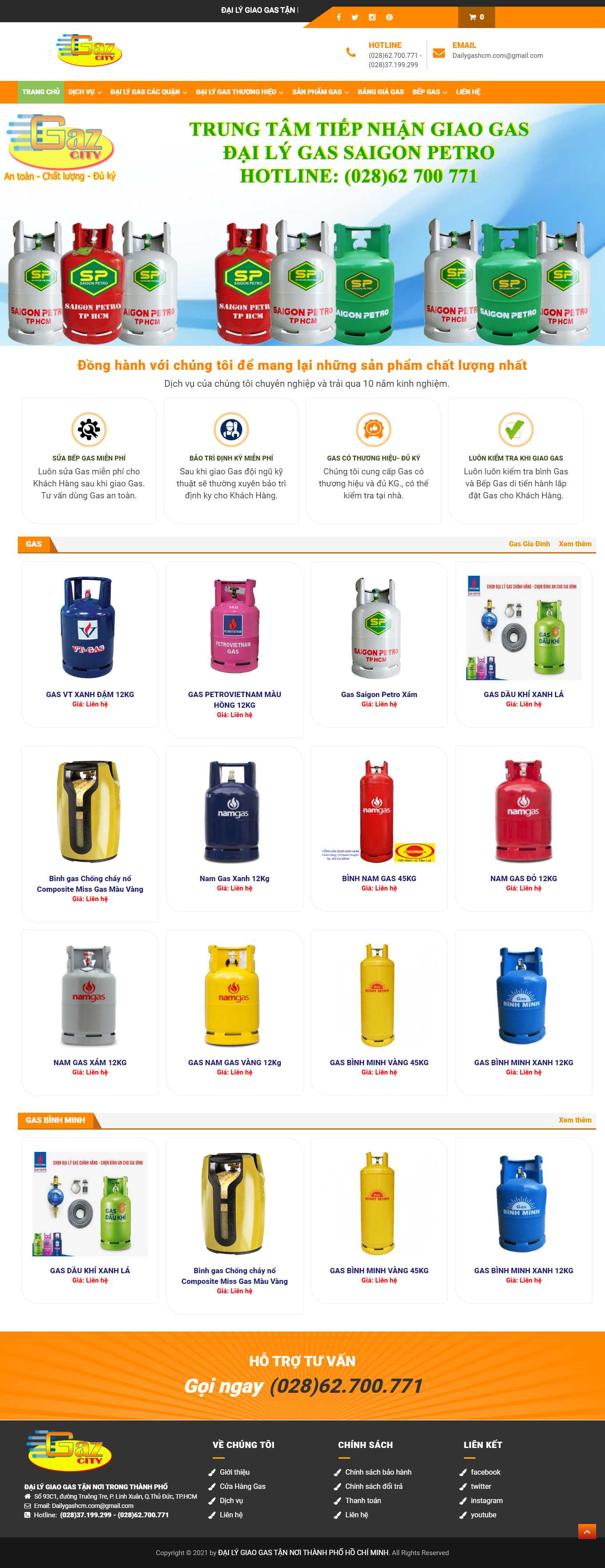 [bepgashathanh] Thiết kế Website web giao ga - dailygashcmcom