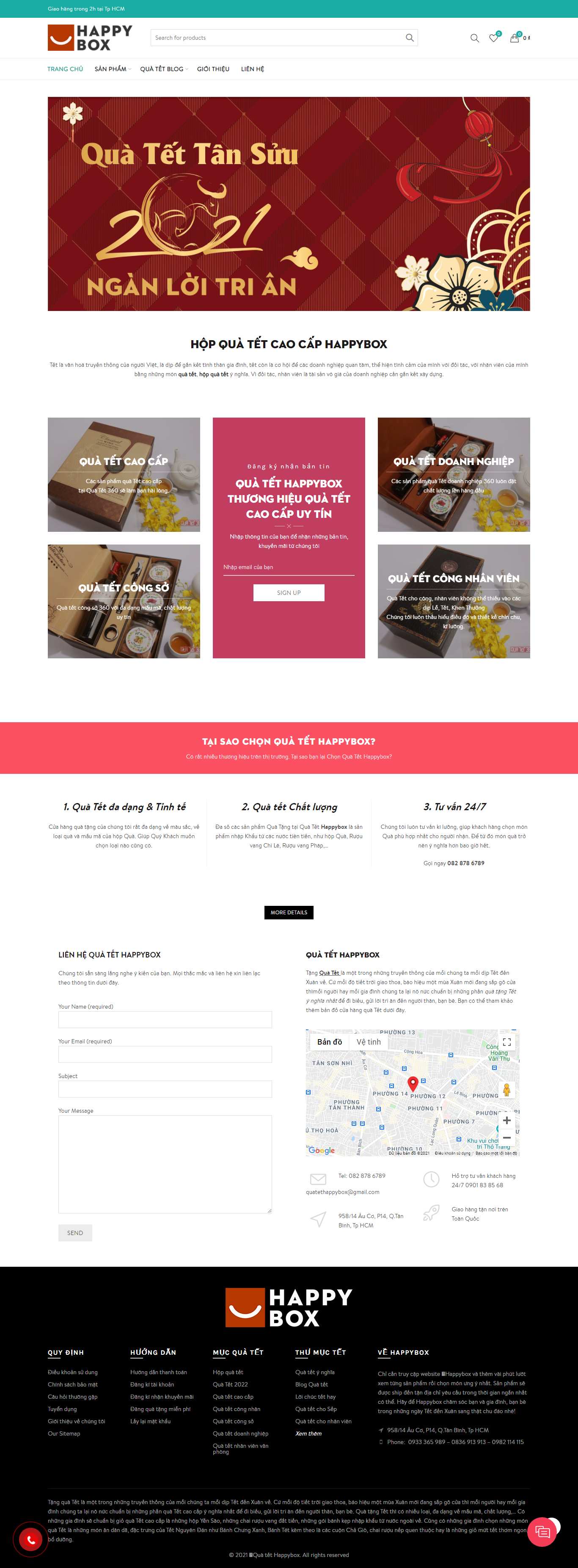 [dtt] Thiết kế Website web giá tốt - happyboxvn