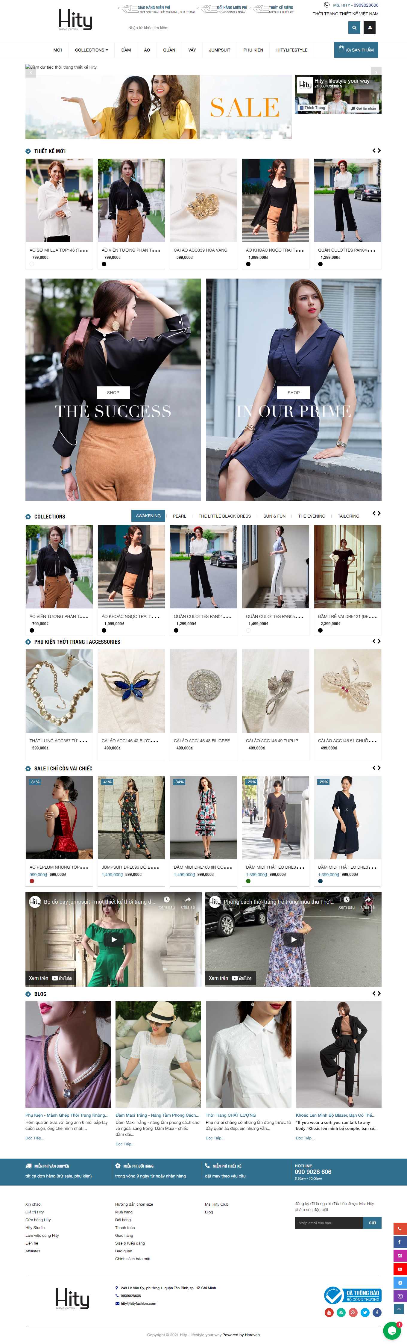 Thiết kế Website web chuyên nghiệp hà nội - wwwhityfashioncom