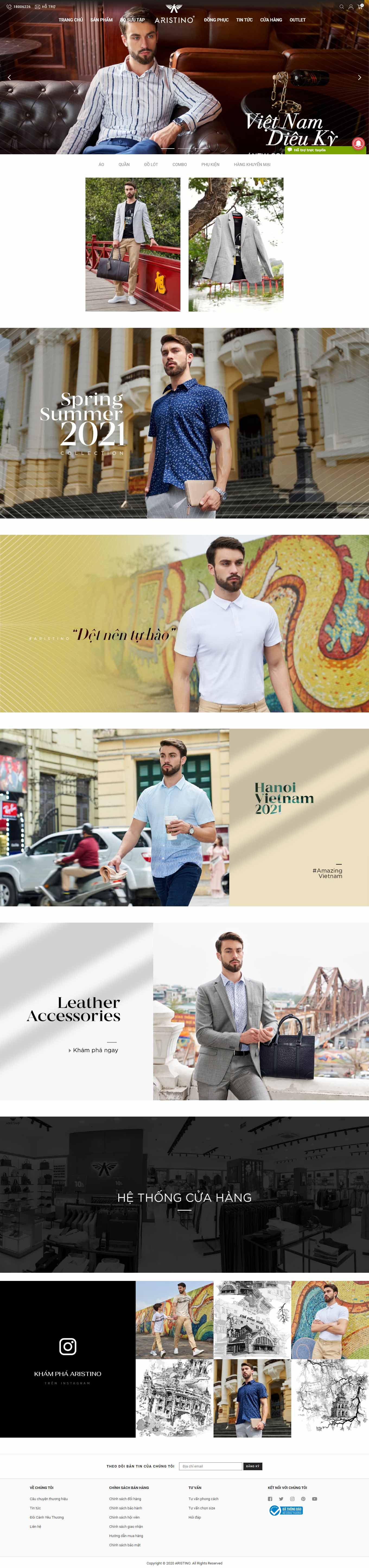 Thiết kế Website web chuyên nghiệp hà nội - aristinocom