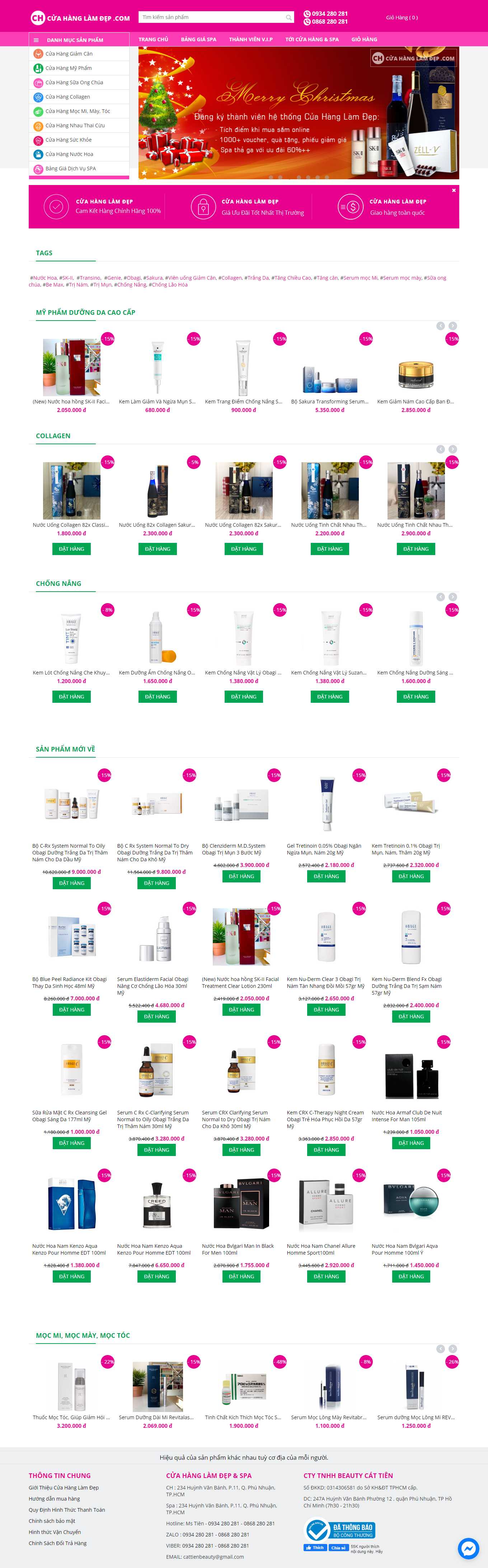 [mulrose] Thiết kế Website web chuyên nghiệp tại tphcm - cuahanglamdepcom