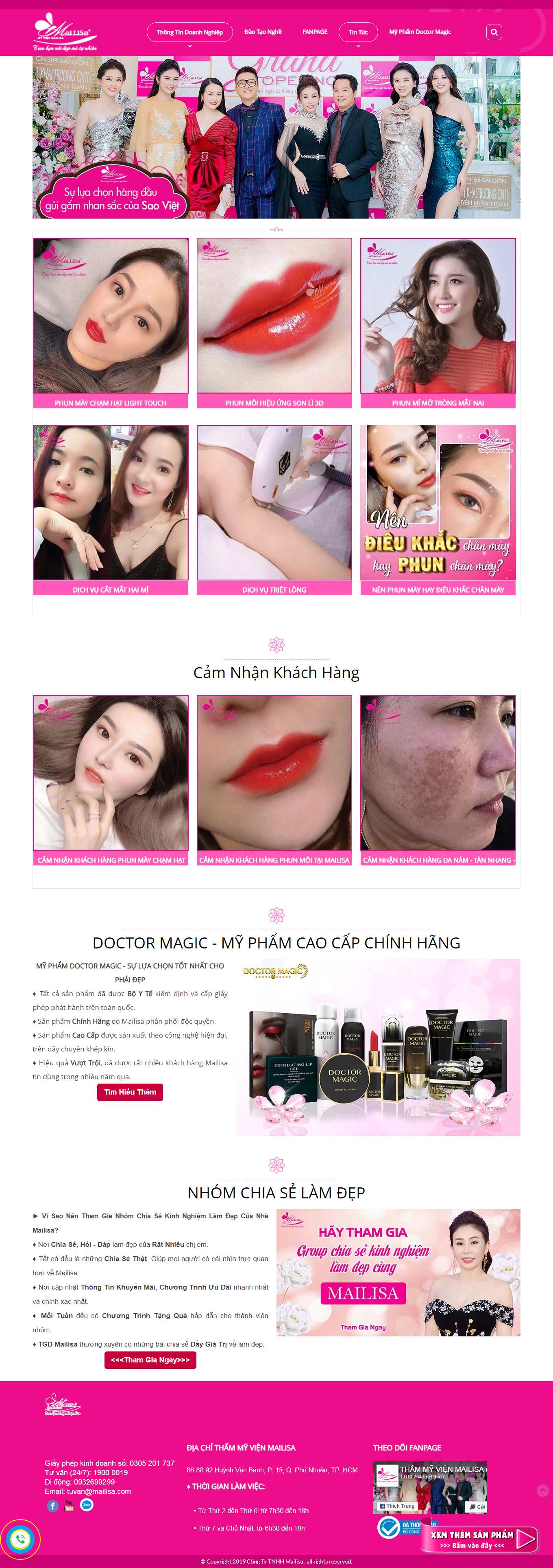 [giant] Thiết kế Website web quảng cáo google - mailisacom